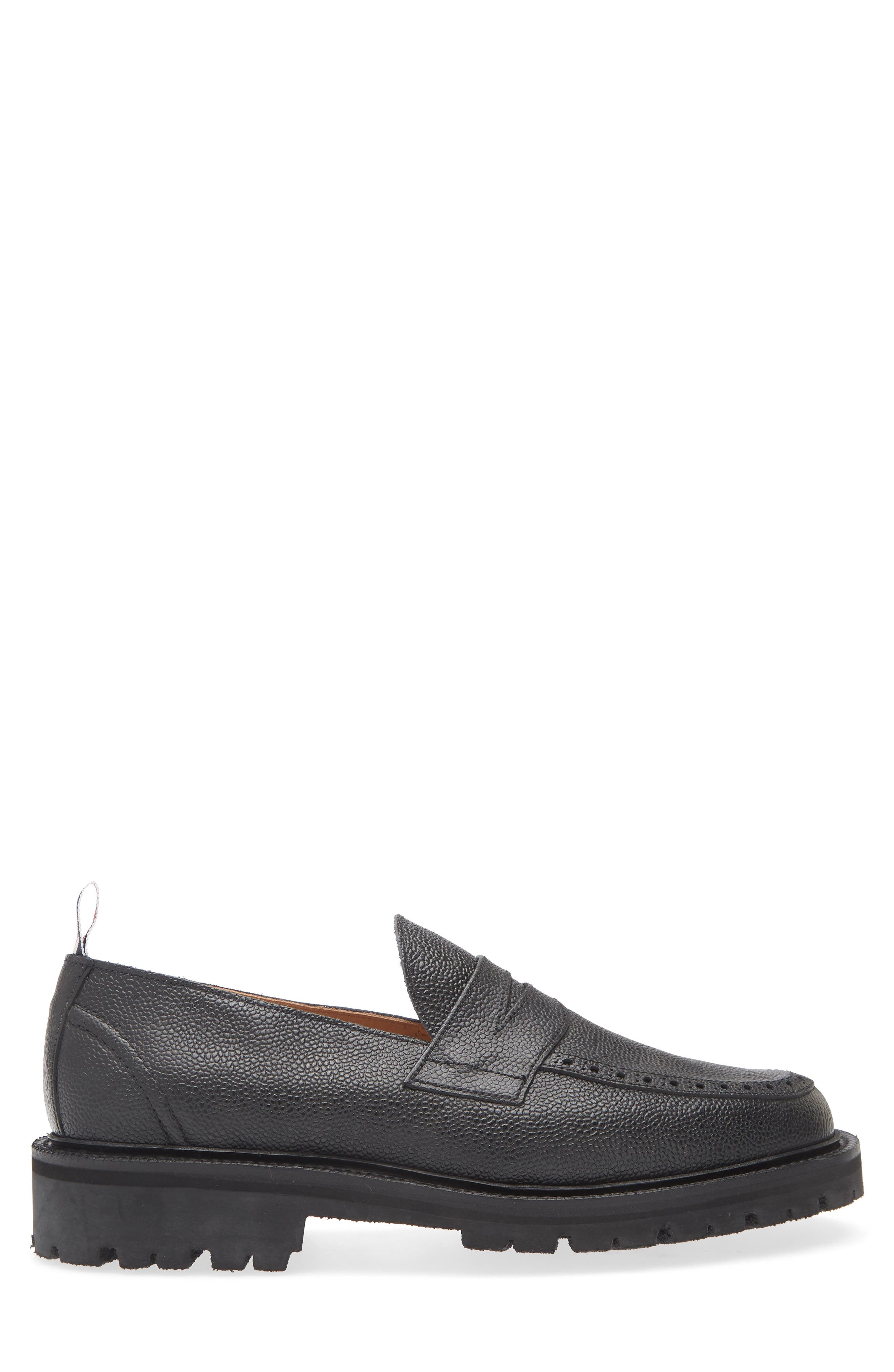 Thom Browne Penny Loafer in Black at Nordstrom - 3