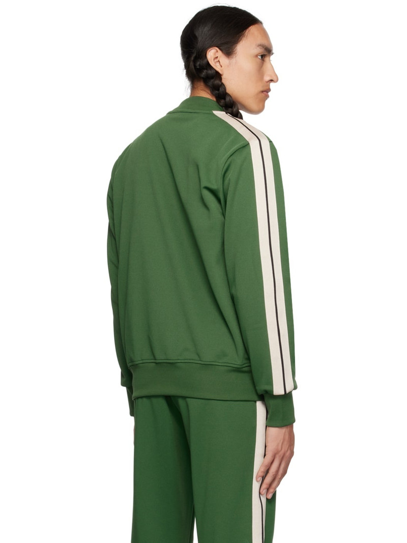 Green Embroidered Track Jacket 3