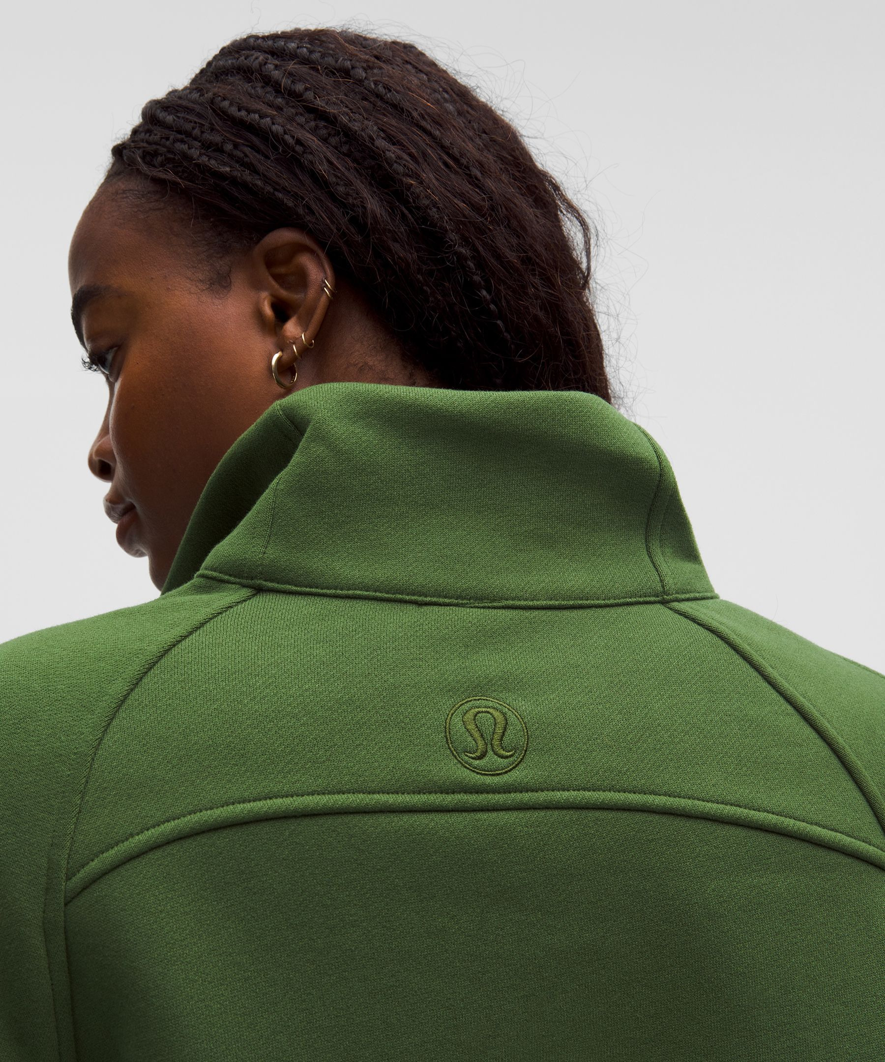 Scuba Oversized Funnel-Neck Half Zip *Long - 7