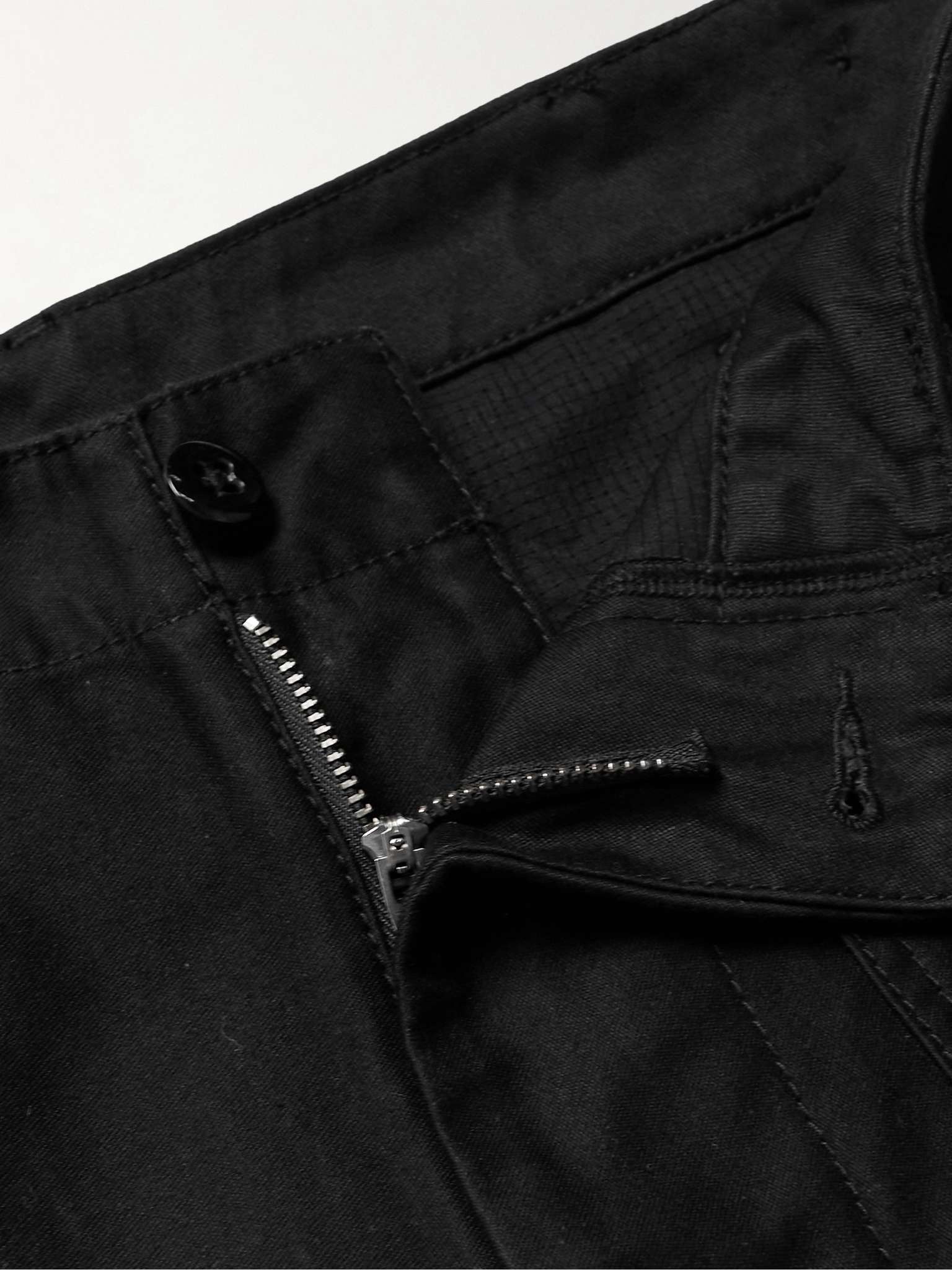 Wide-Leg Cotton Trousers - 5