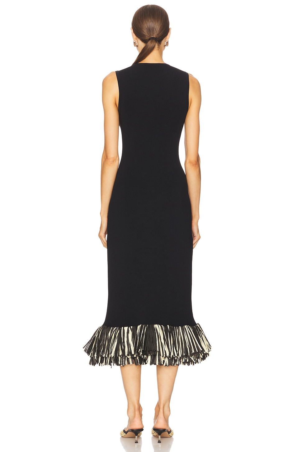 Boa Knit Raffia Dress - 3