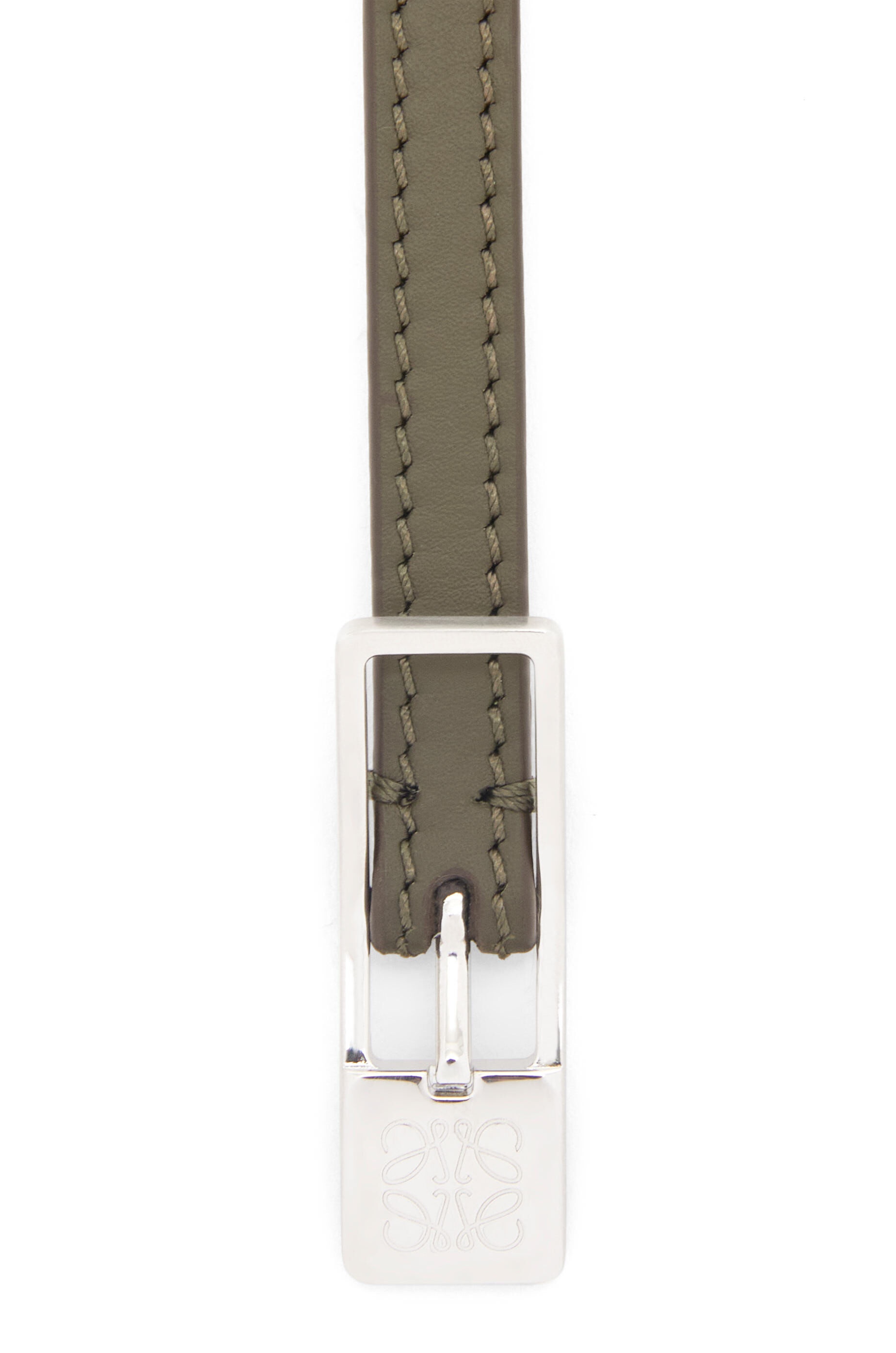 Amazona padlock belt in smooth calfskin - 2