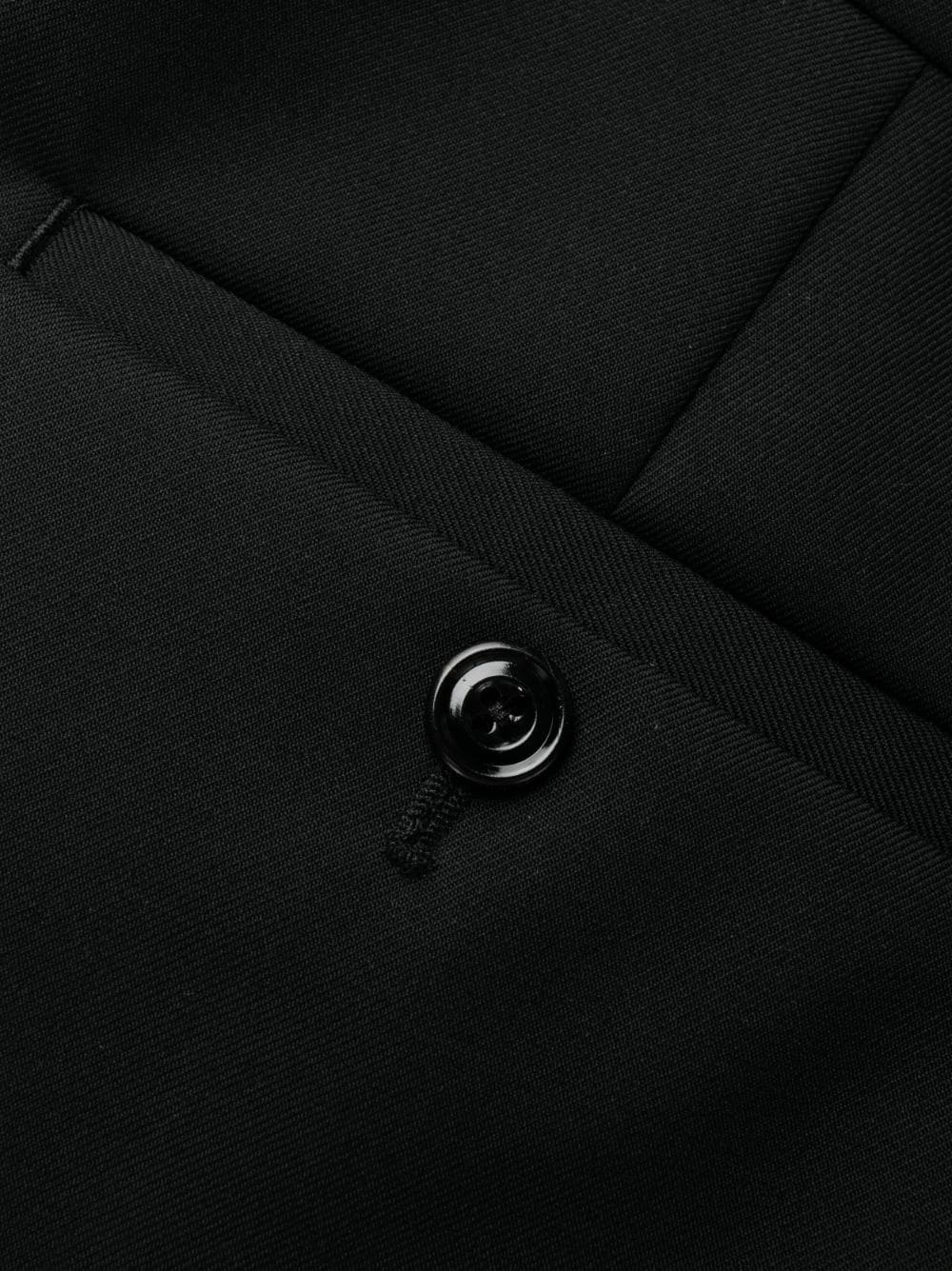 straight-leg wool trousers - 7