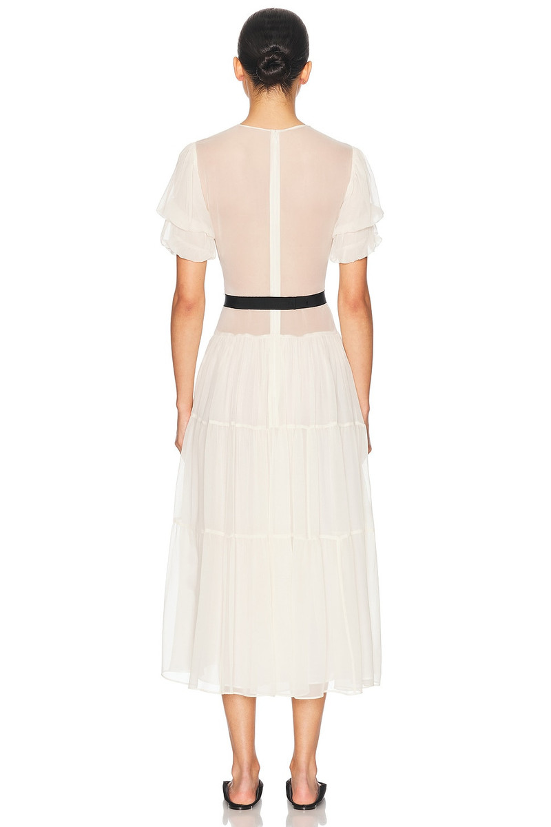 HELSA The Sasha Dress in Silk Chiffon outlook