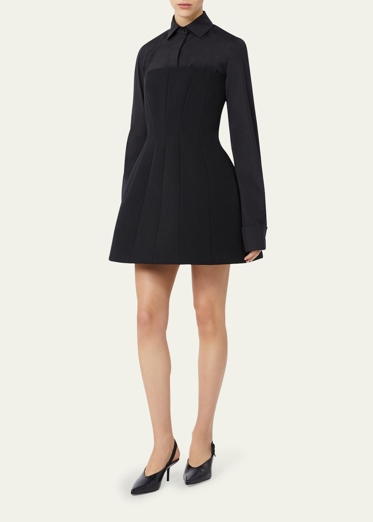 Betel Strapless Paneled Mini Dress - 4