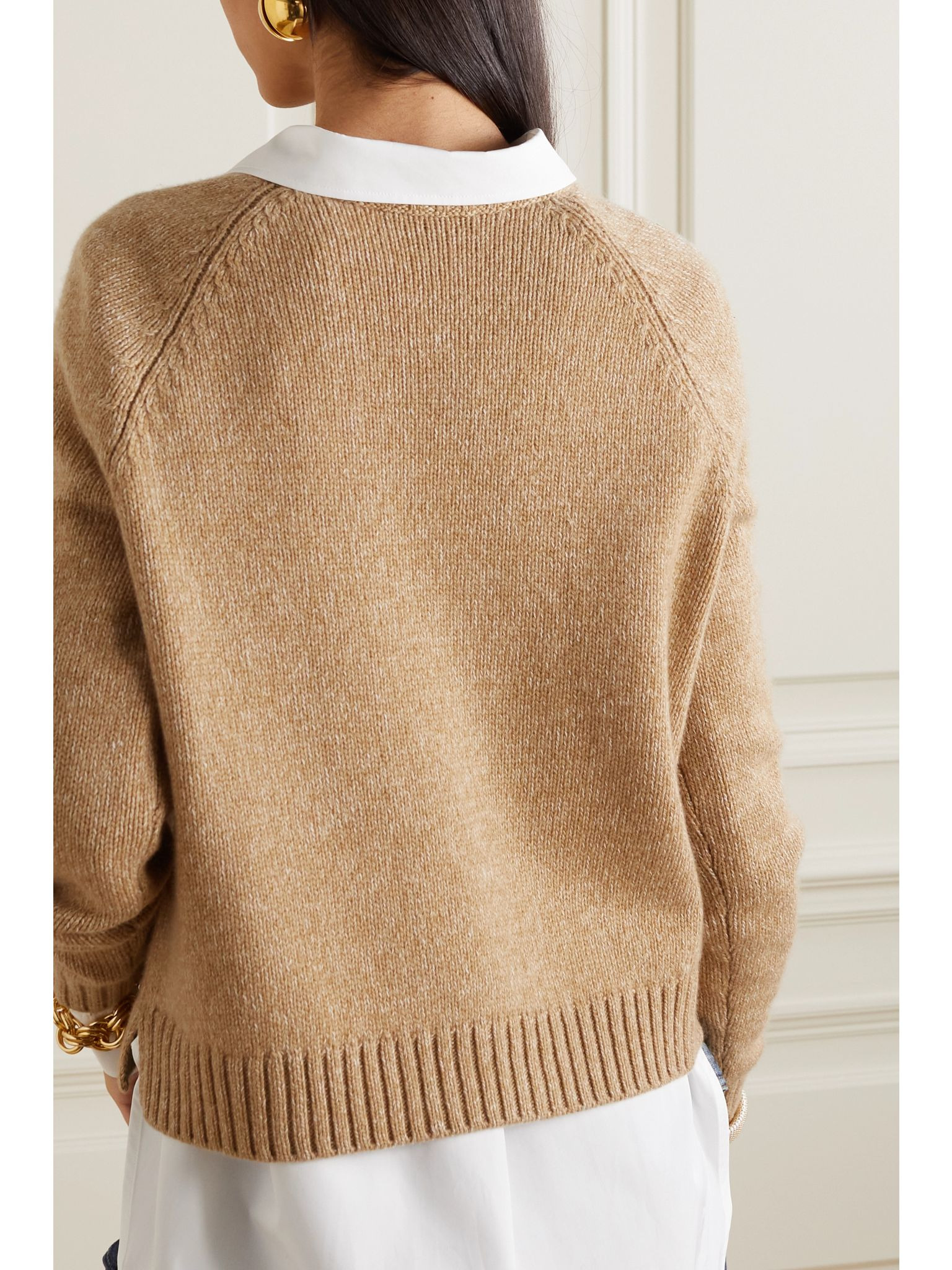 Monginevro cashmere sweater Brown - 3