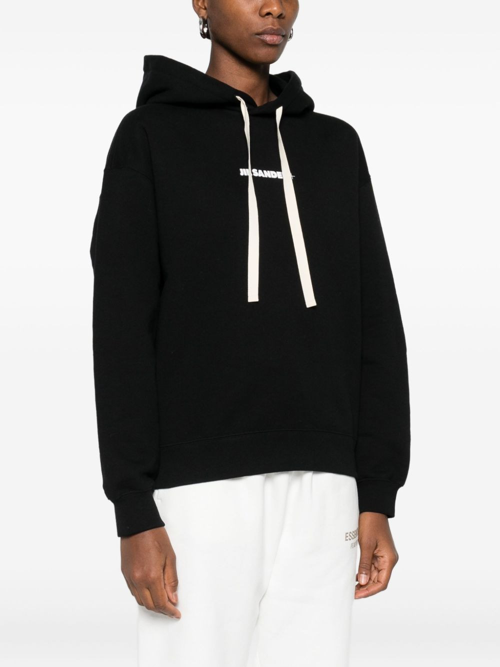 logo-print hoodie - 3