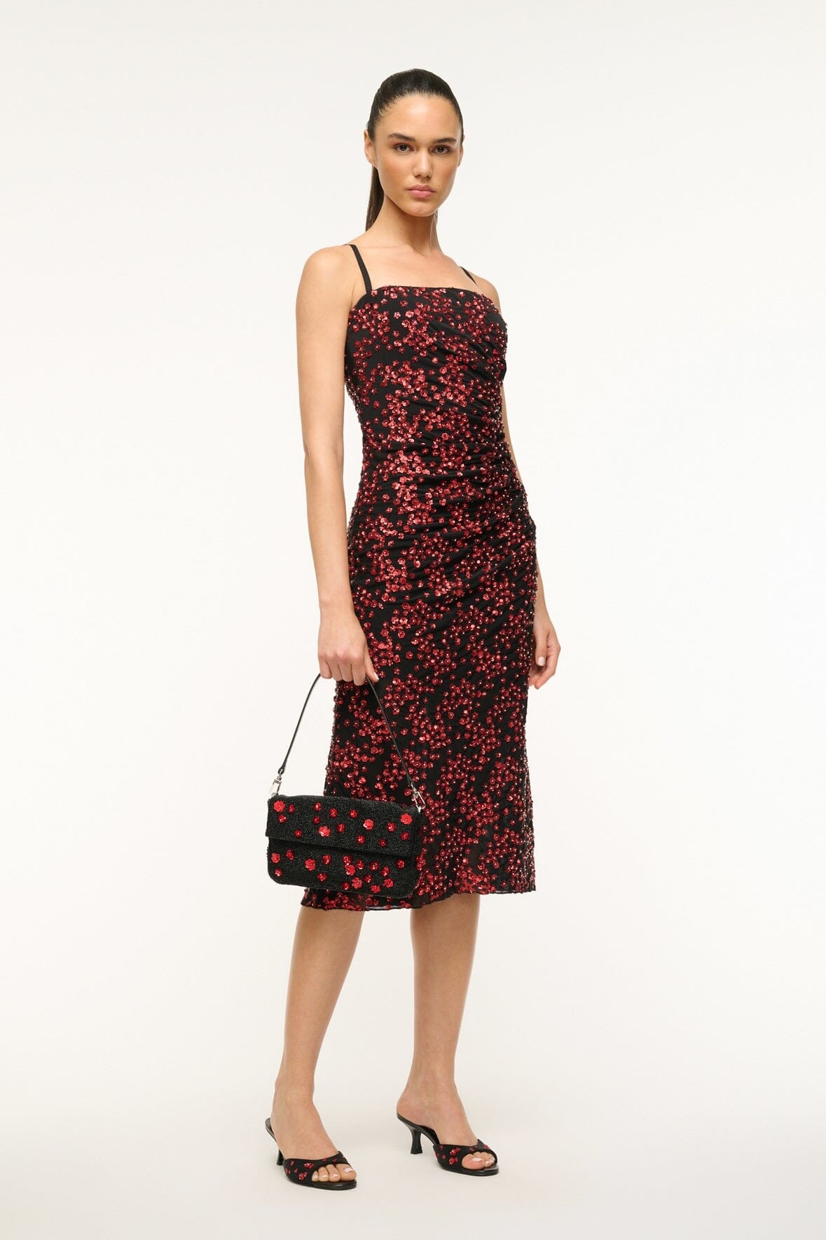 STAUD TIMMY SHOULDER BAG POPPY - 4