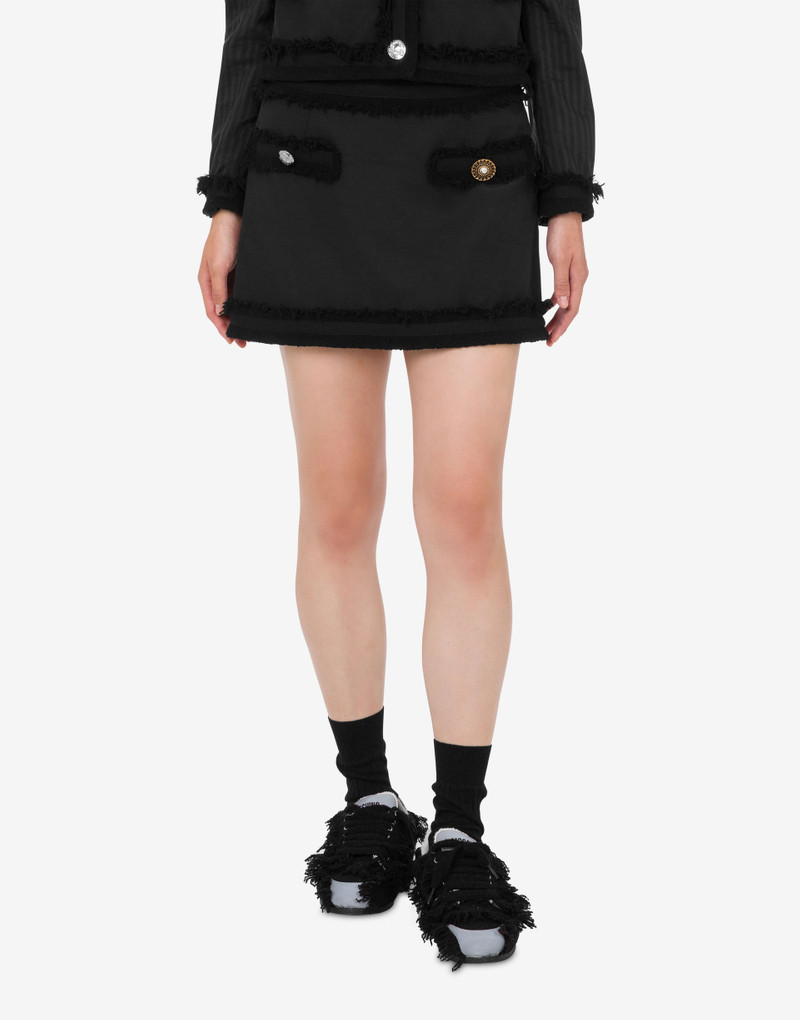Moschino STRETCH BOUCLÉ MINISKIRT outlook