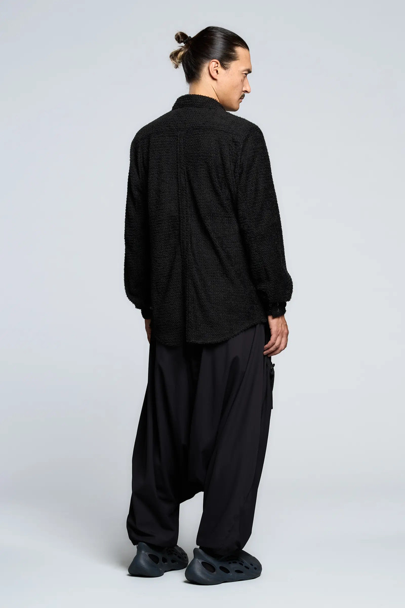 LA1-AD Lofted Knit Fiber Long Sleeve Shirt 3
