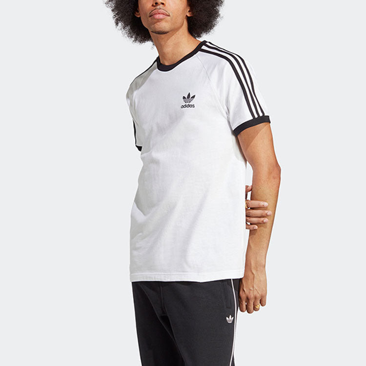 adidas Adicolor Classics 3-Stripes Tee 'White' IA4846 - 4