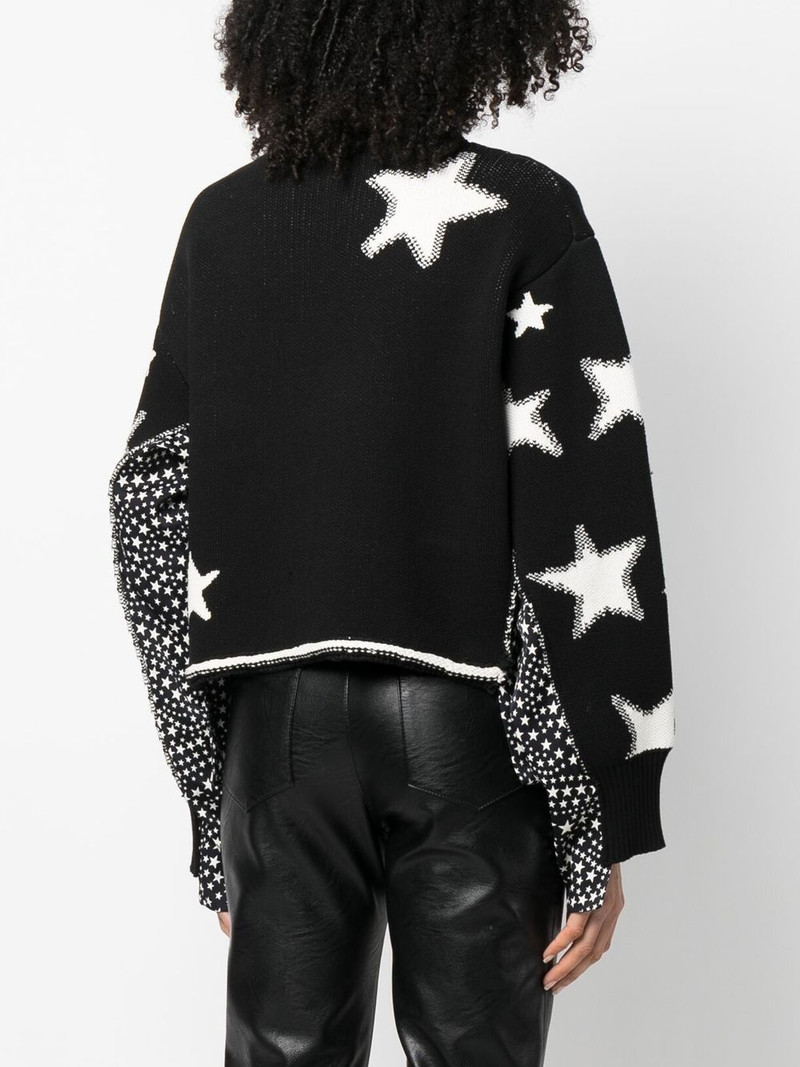 star-motif knitted jumper 4