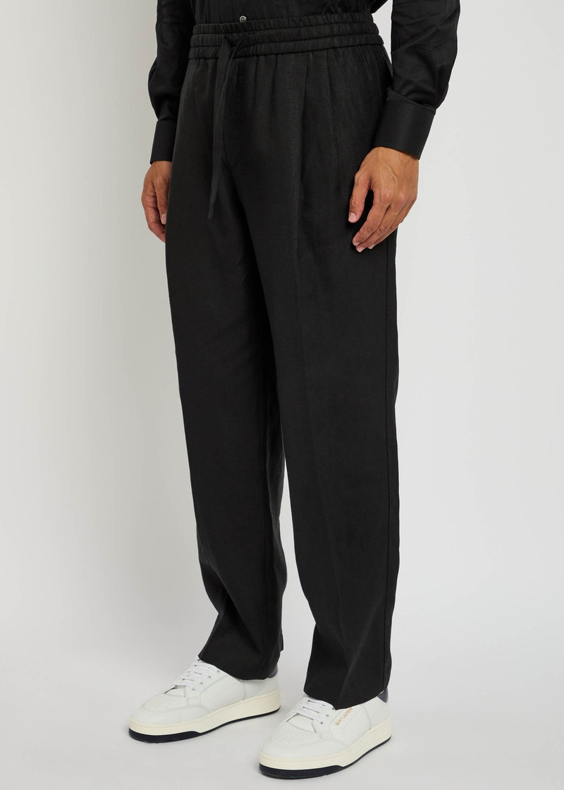 Dolce & Gabbana Dolce & Gabbana Drawstring Linen Trousers outlook