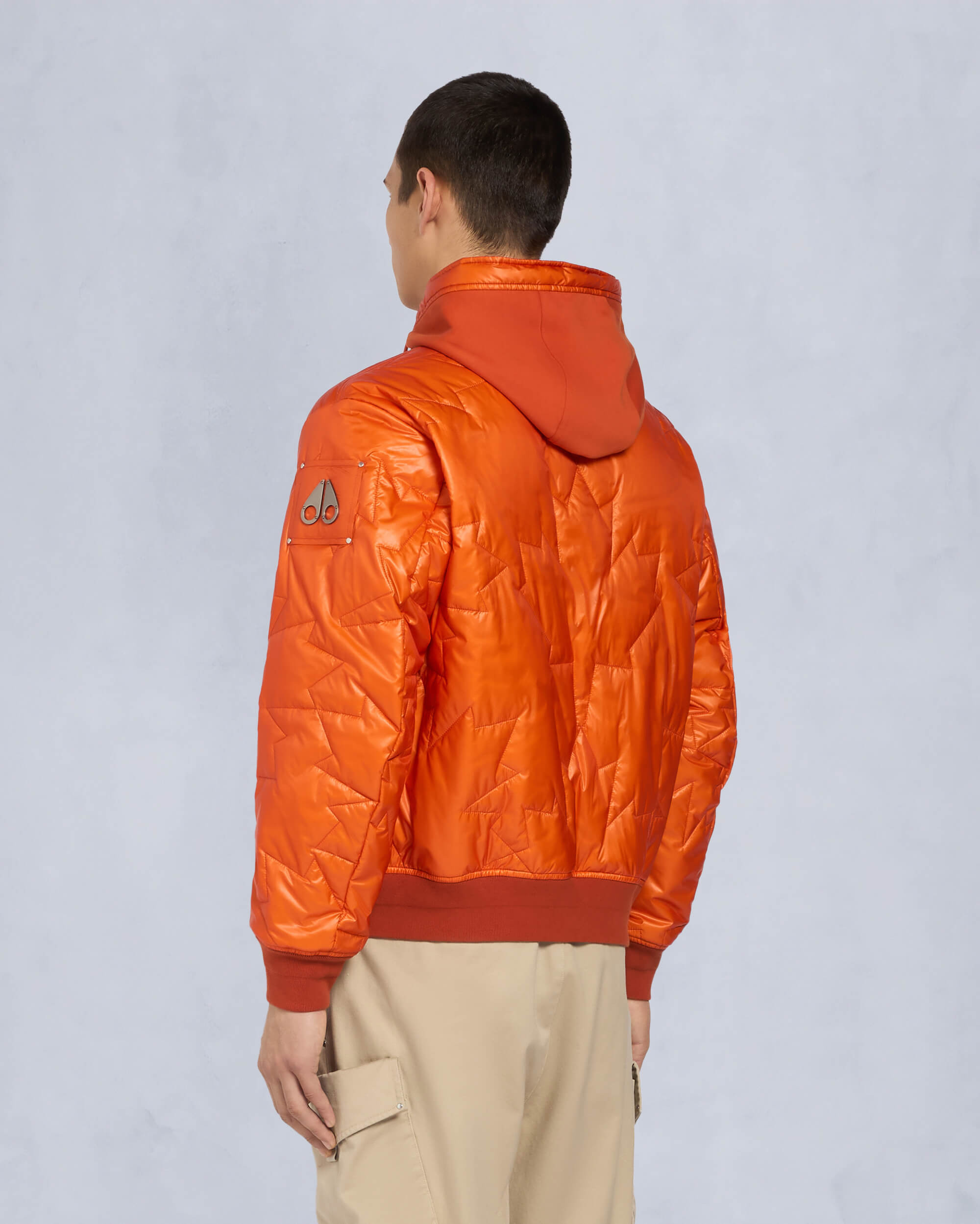 LEAF QUILT BOMBER JACKET - 4