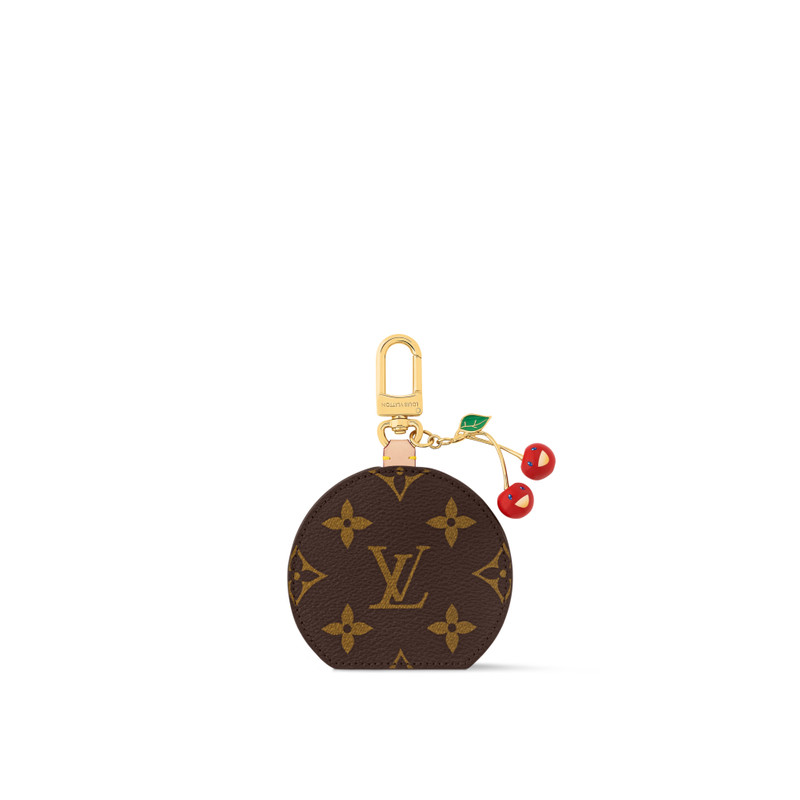 LV x TM Cerise LV Mini Mirror Bag Charm 1