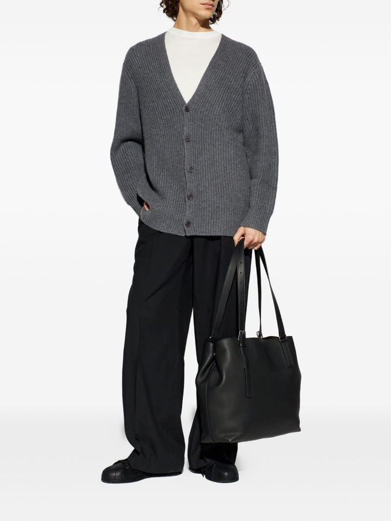 LISA YANG Leander ribbed button cardigan outlook