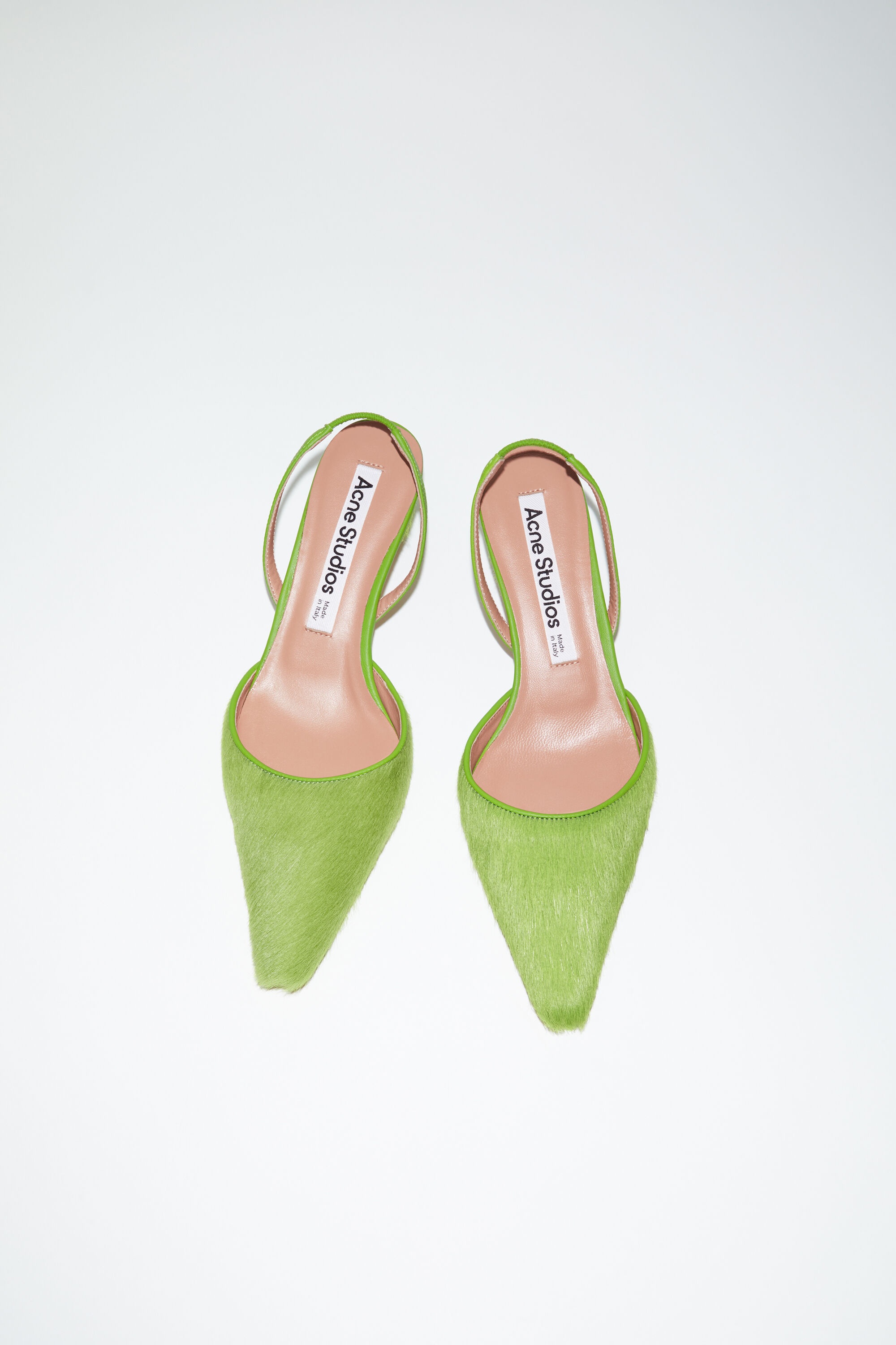 Slingback shoes - Apple green - 3