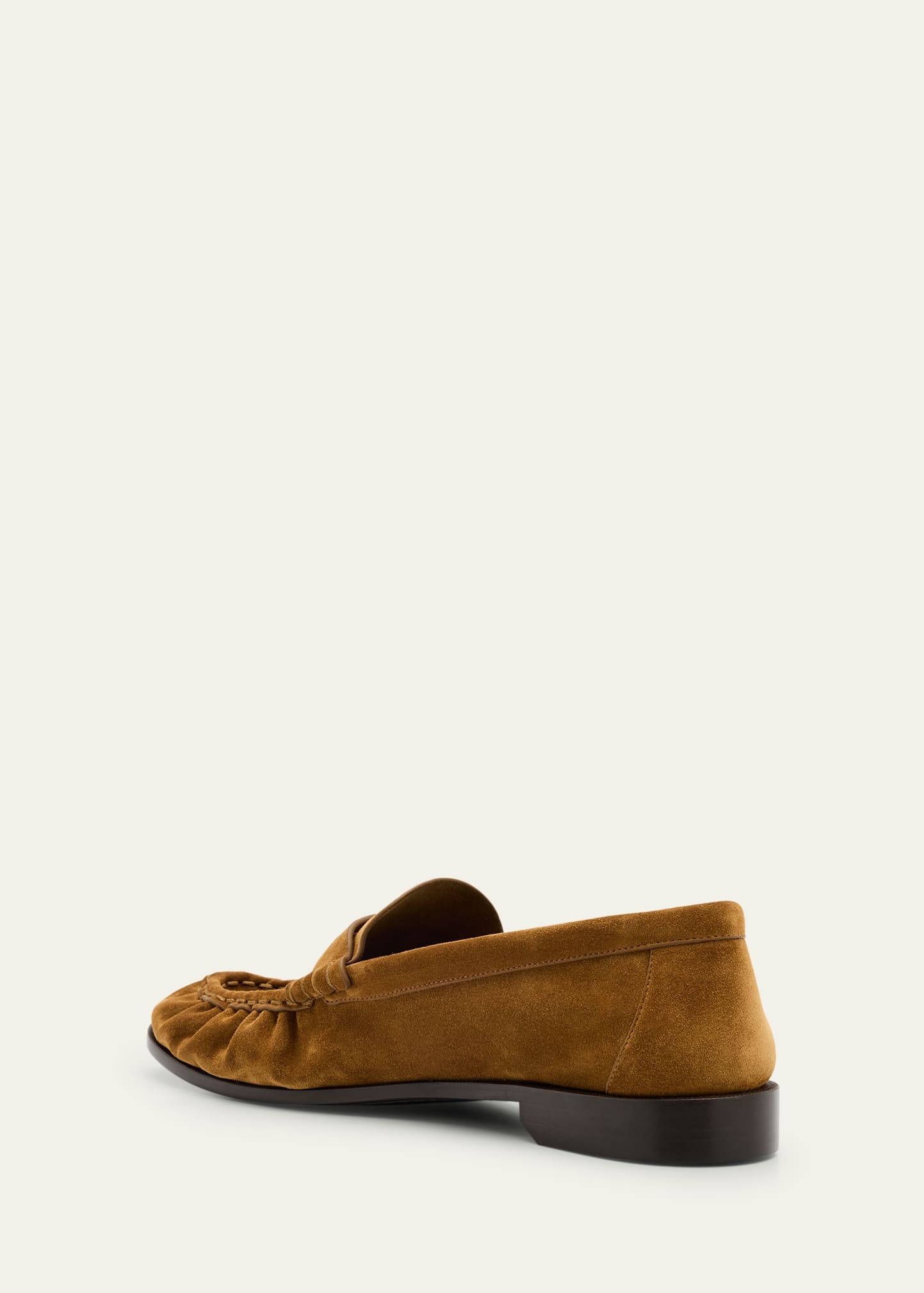Men's Limited Edition Suede YSL Penny Loafers - 4