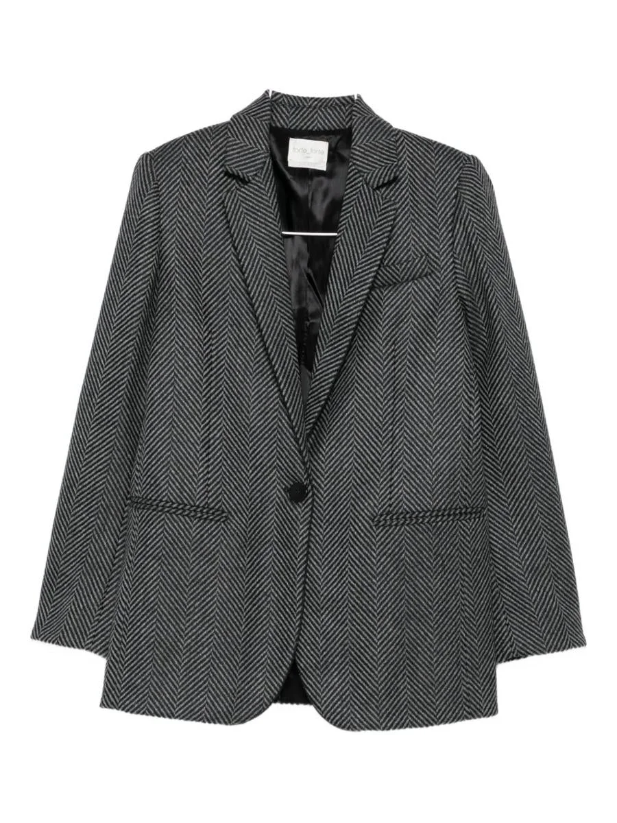 Forte_Forte Wool Single-Breasted Jacket - 1