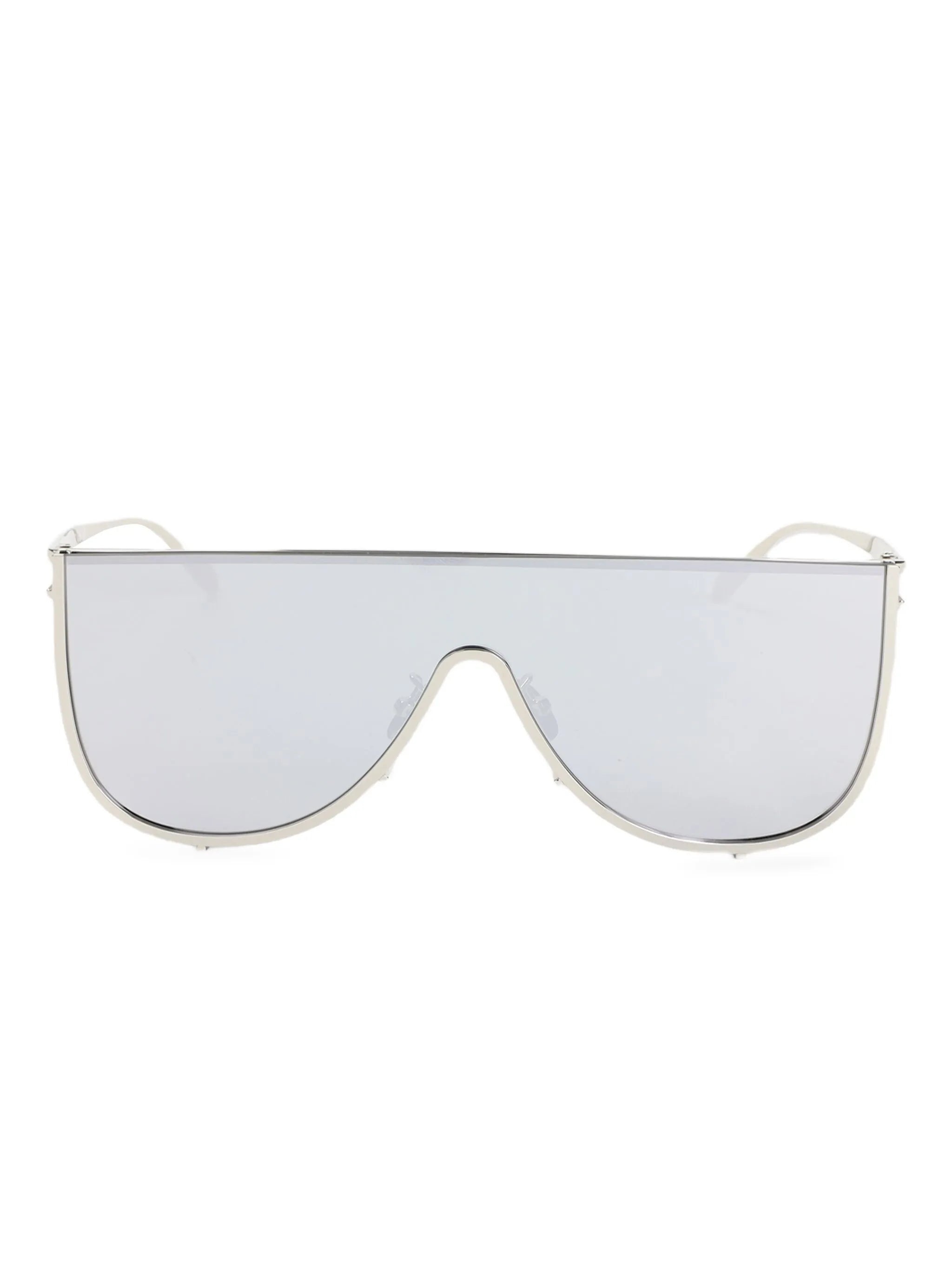 サングラス Alaia Shield Sunglasses In l ALAÏA BROWN MASK SUNGLASSES |ALAÏA US