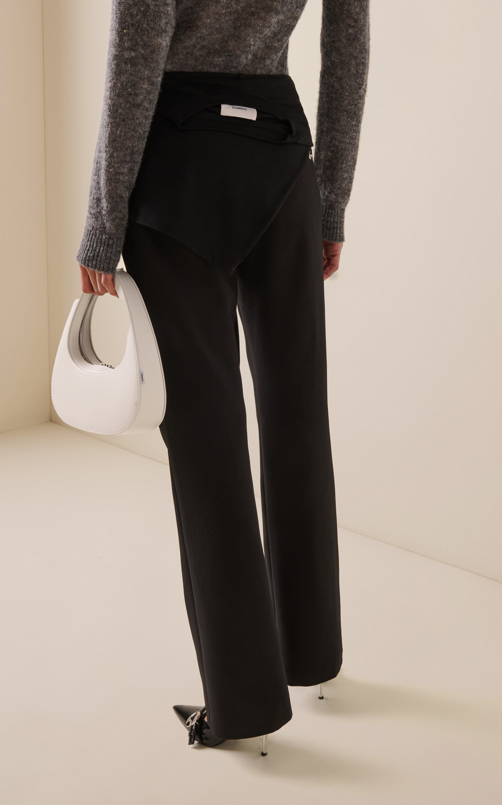 Jersey Wrap Pants black - 4