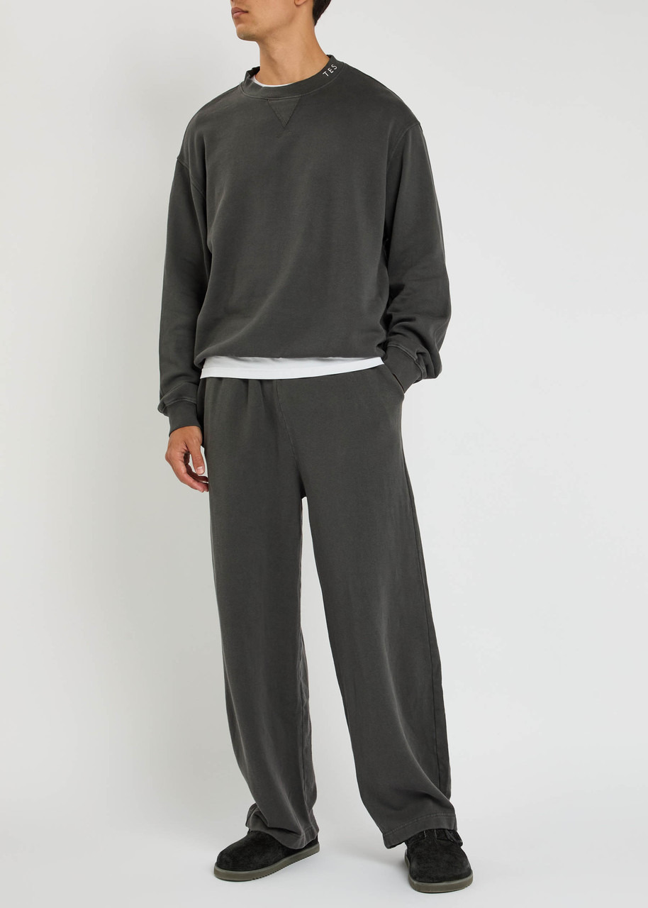 The Elder Statesman Daily Cotton and Cashmere-blend Sweatpants - 4