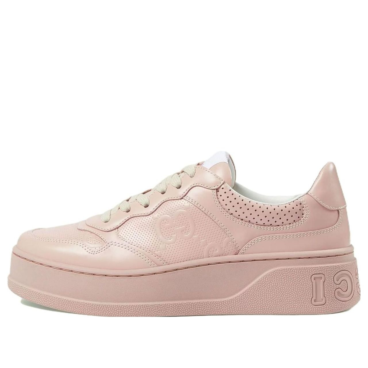 (WMNS) Gucci GG Supreme Sneaker 'Pale Pink Embossed' 700775-1XL10-6910 - 2