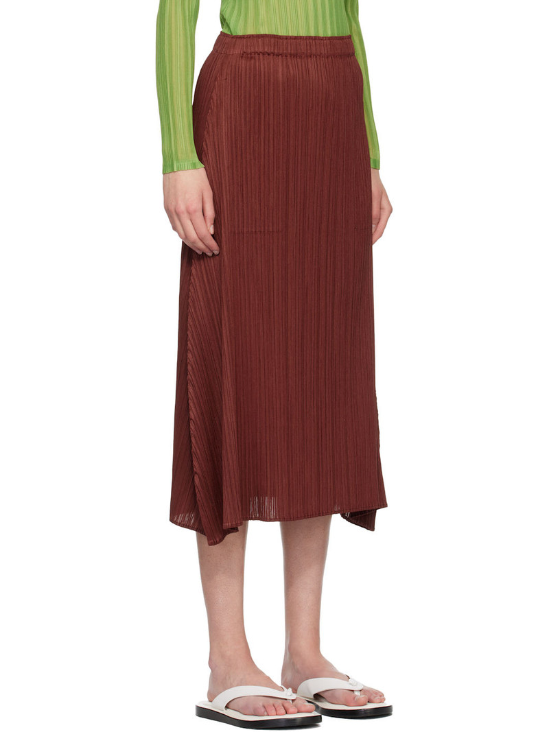 Burgundy Monthly Colors October Maxi Skirt 2