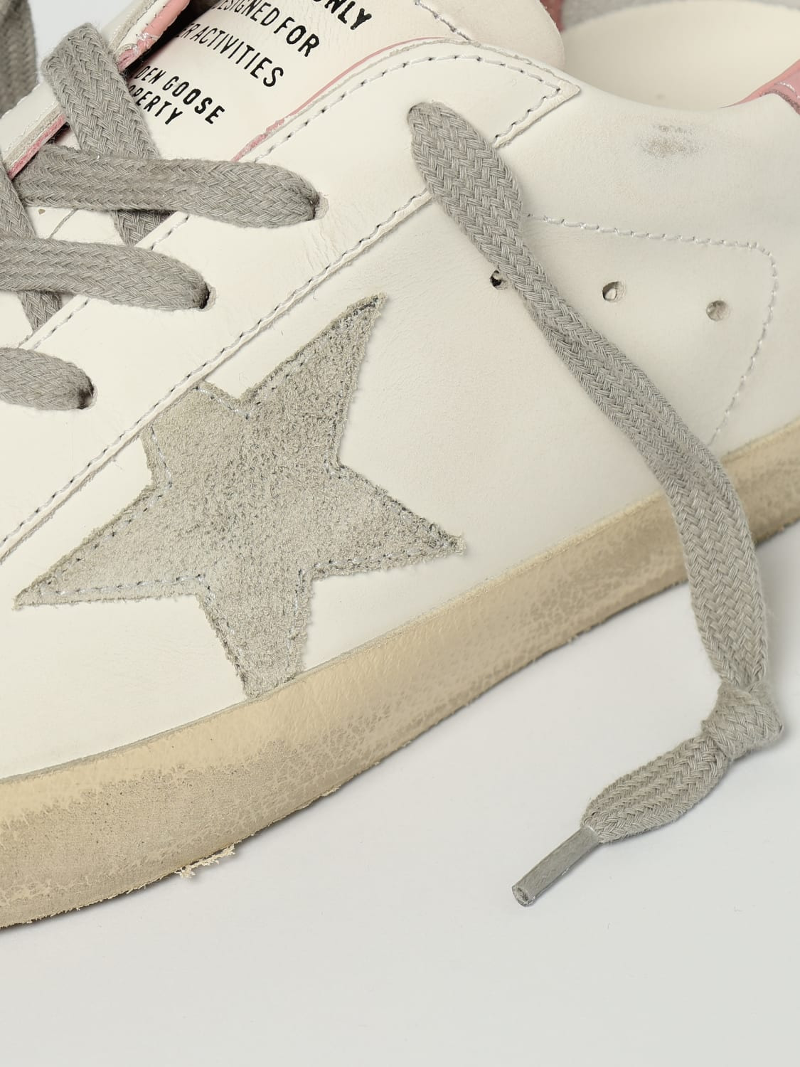 Golden Goose Super-Star sneakers in used leather - 4