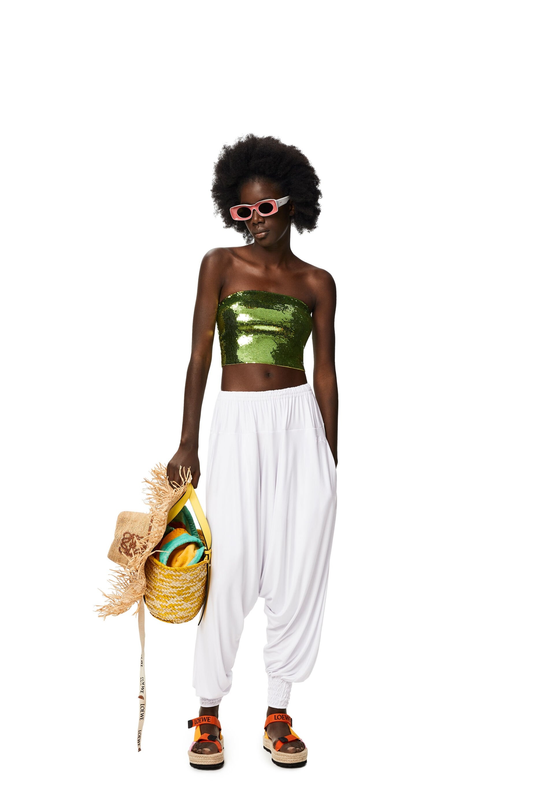 Balloon trousers in viscose - 2