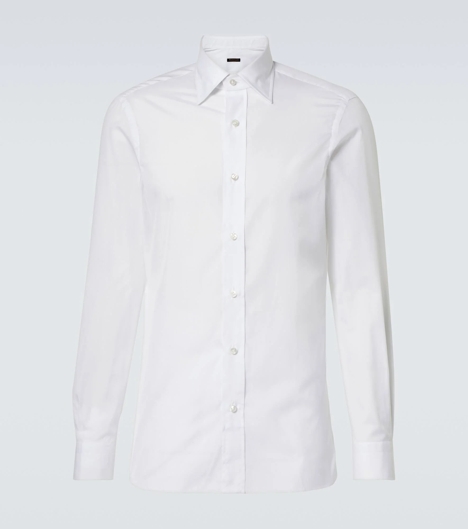 Cotton poplin shirt - 1