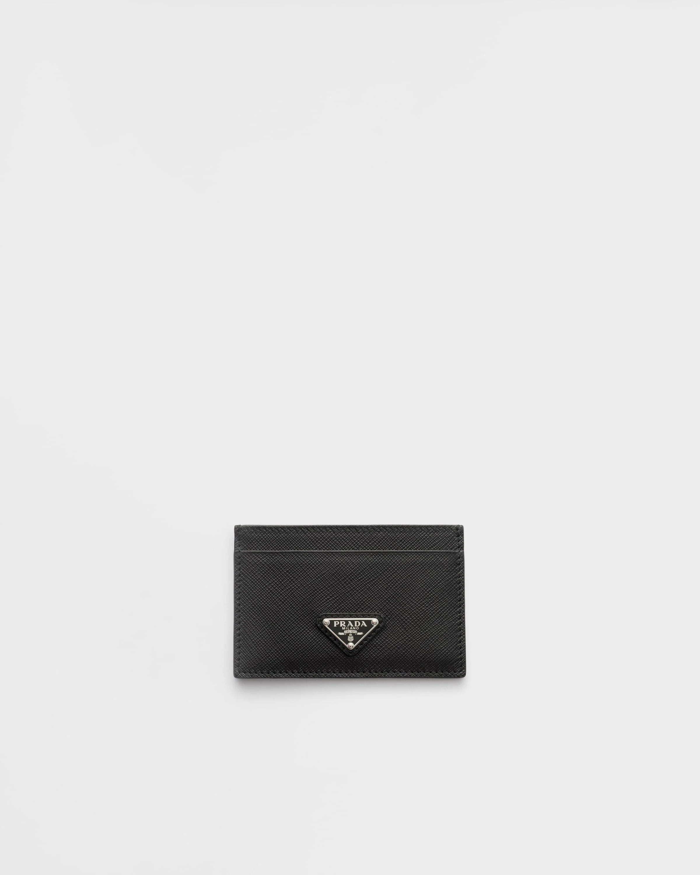 Saffiano leather card holder - 1