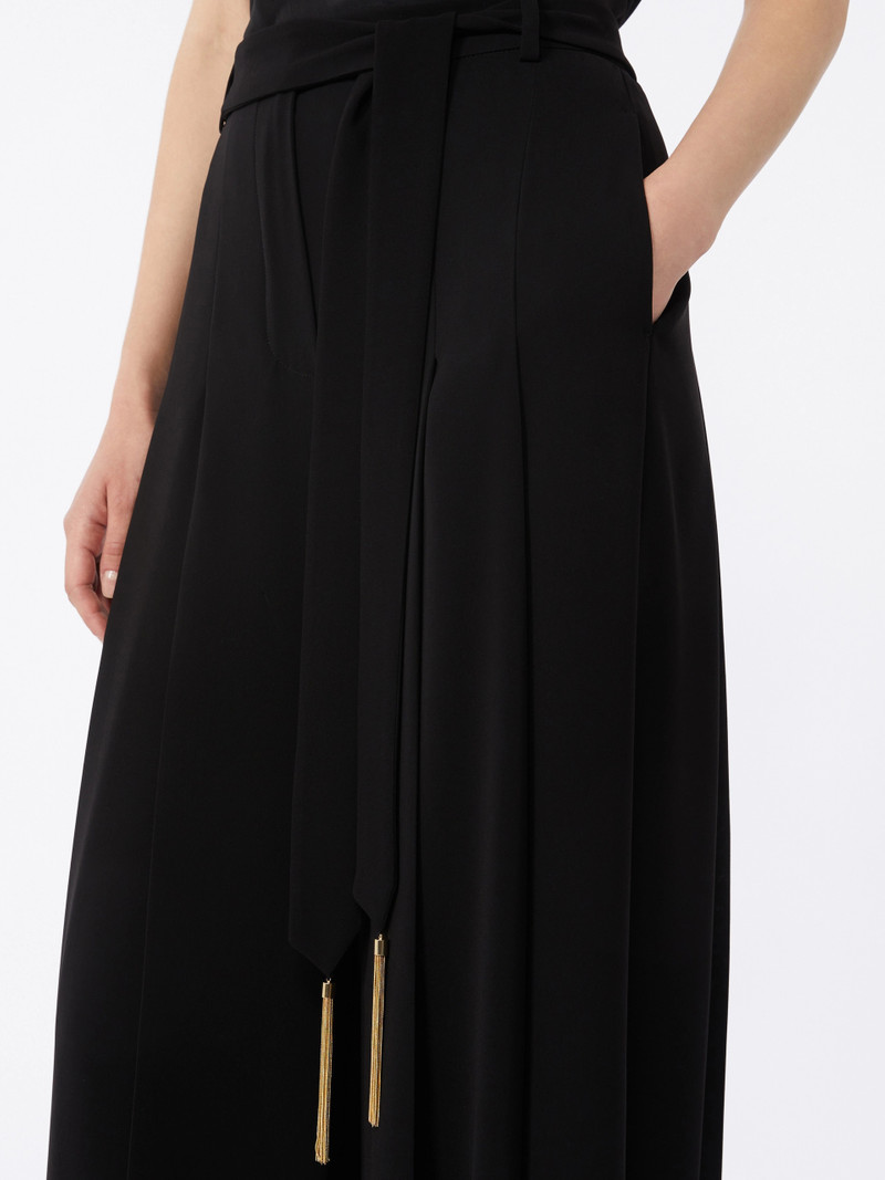 VALICO Cady palazzo trousers - BLACK 5