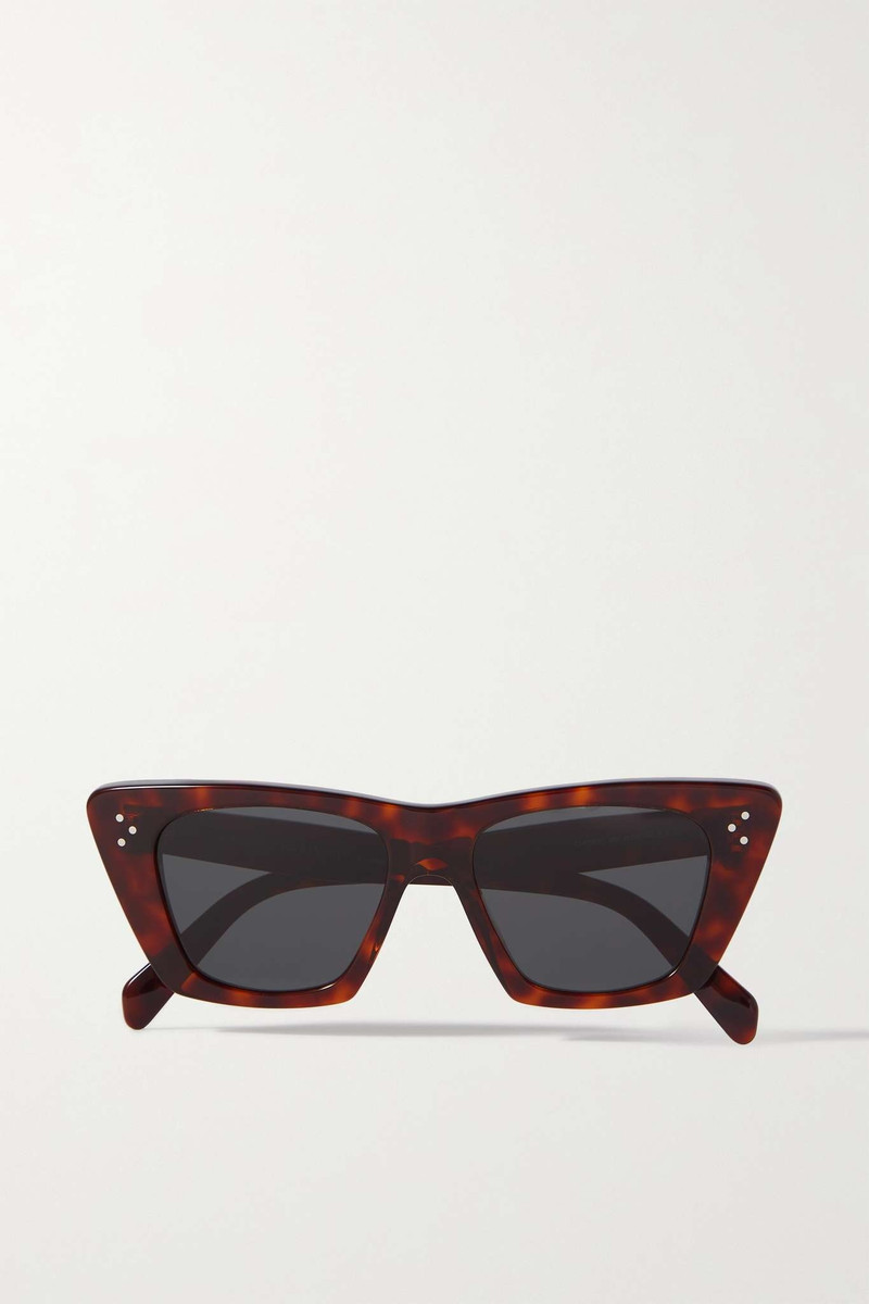 Cat-eye acetate sunglasses - 1