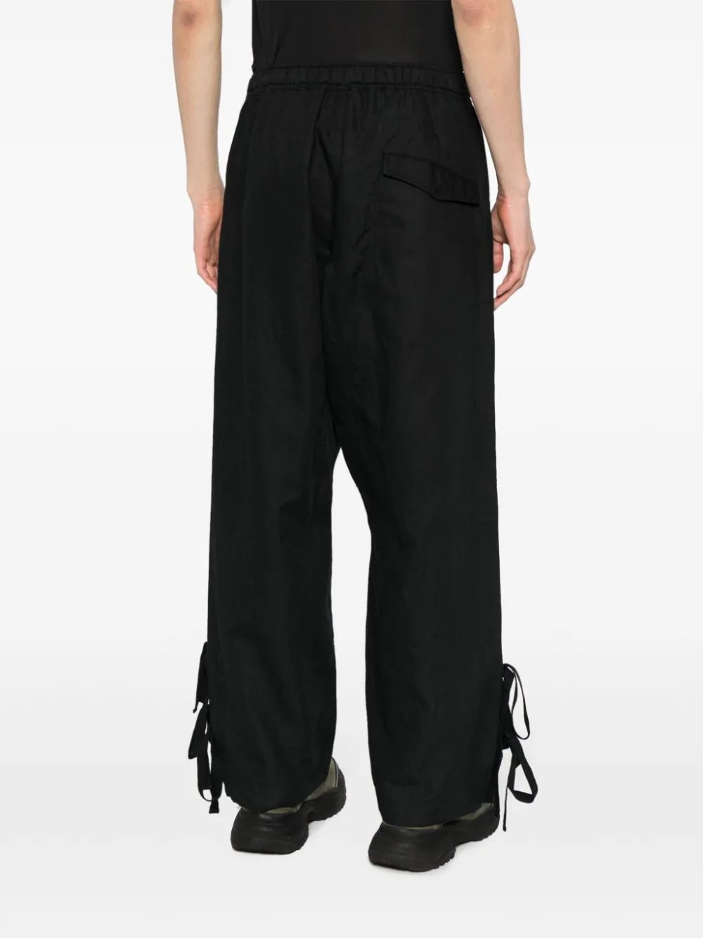 SHINOBI ORGANIC-COTTON BLEND TRACK PANTS - 4
