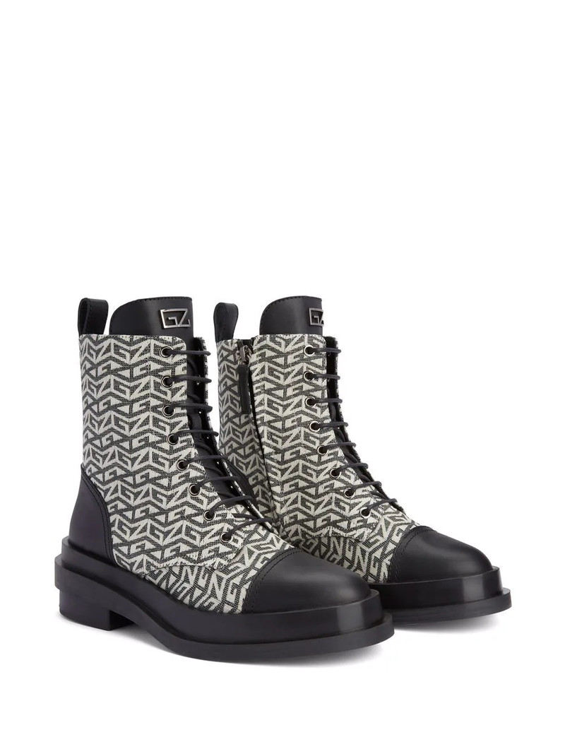Giuseppe Zanotti Malick monogram boots outlook
