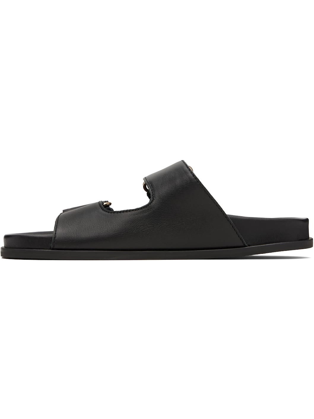 Black Fayence Sandals - 3