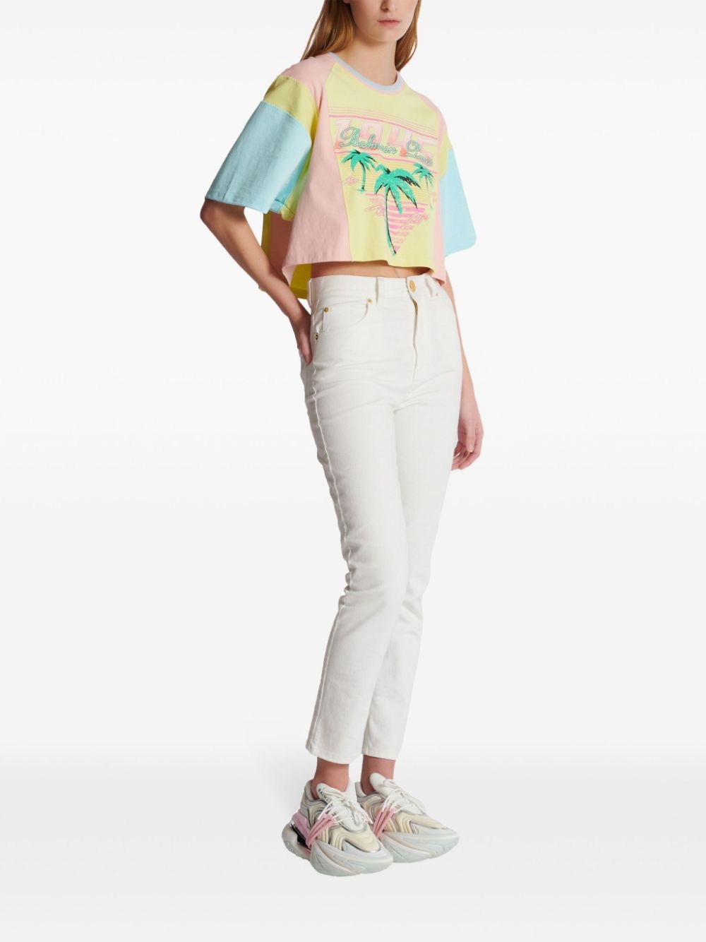 slim-cut jeans - 3