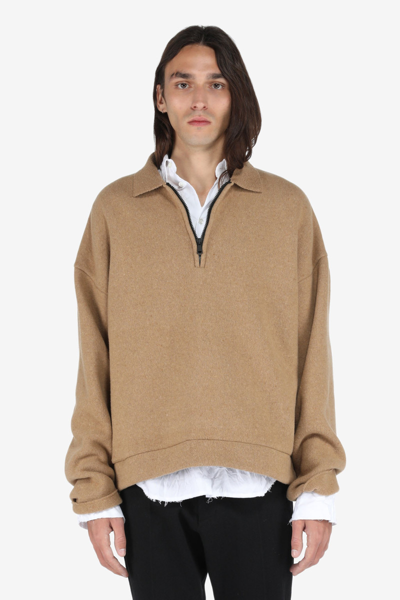 QUARTER-ZIP SWEATER 1