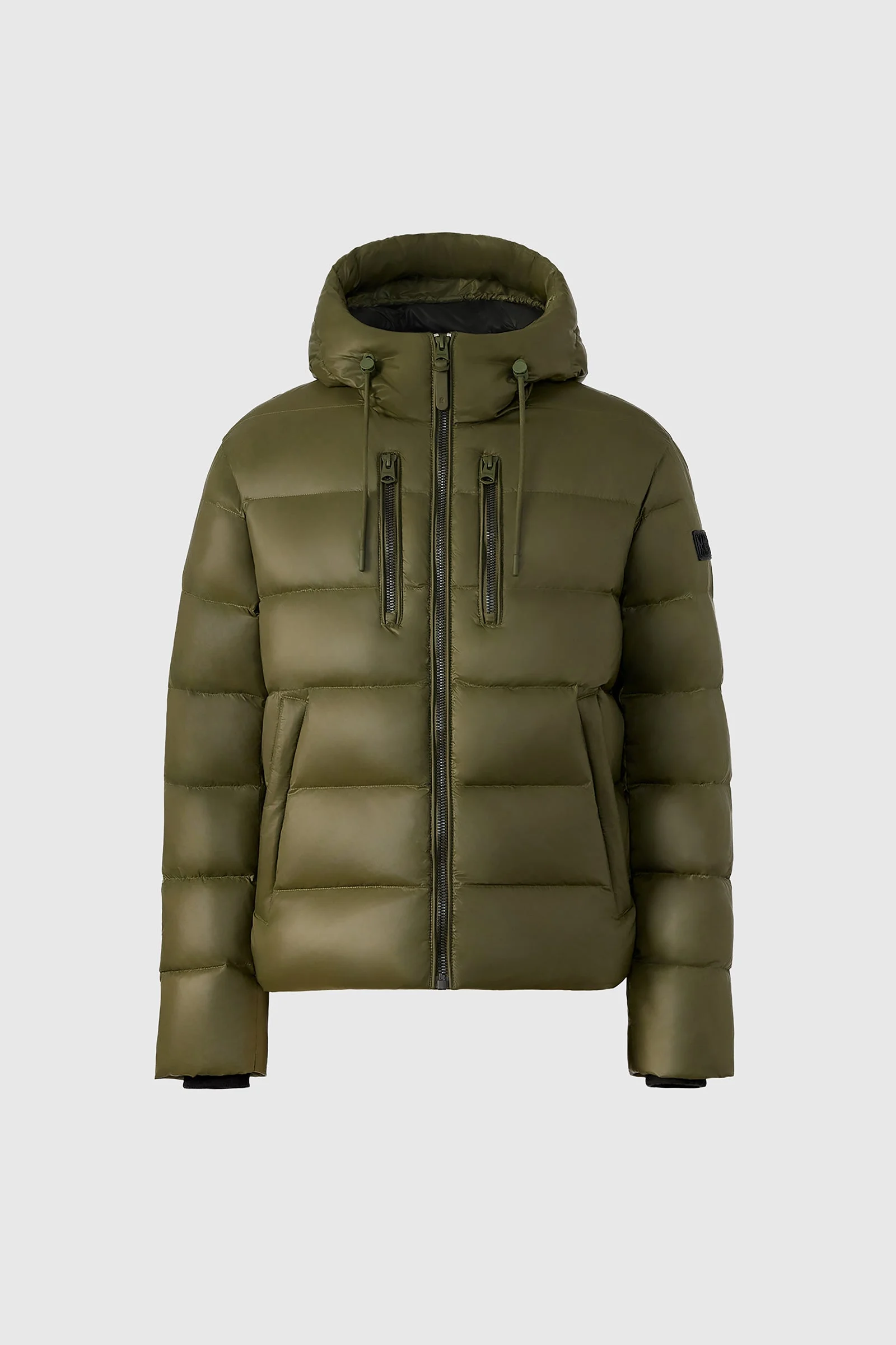 VICTOR-R Light Down Jacket with Storm Visor Hood - 1