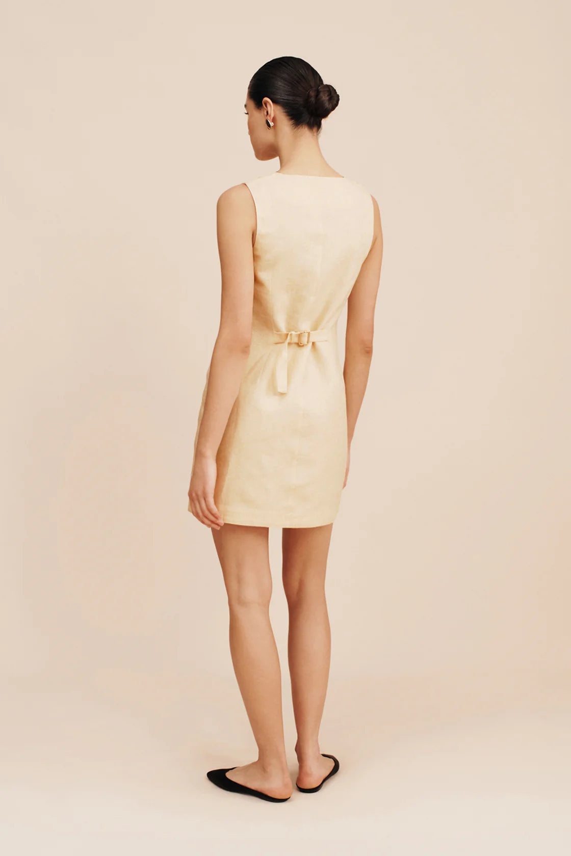 Emma Button Down Mini Dress - 3
