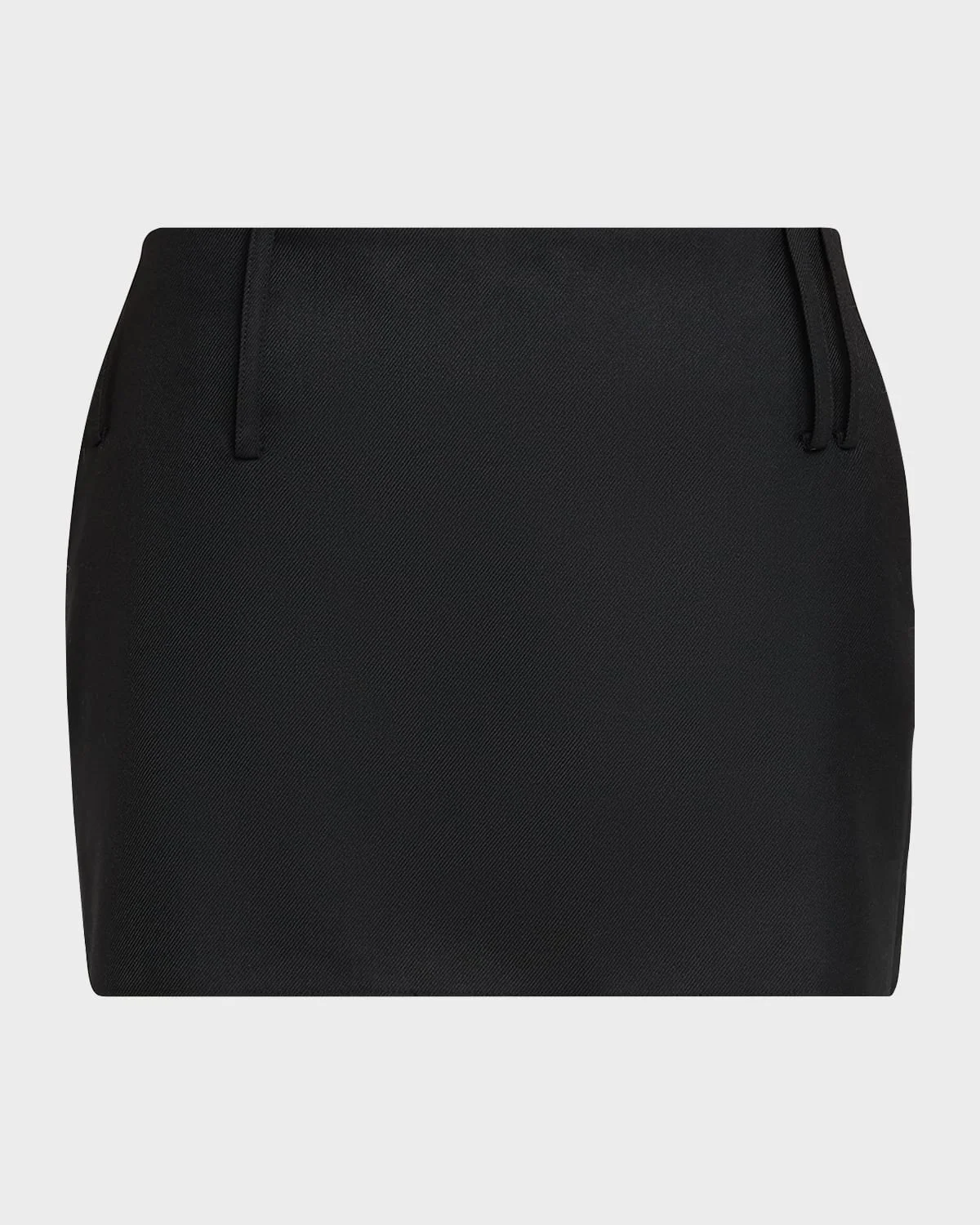 Wool Mini Skirt - 1
