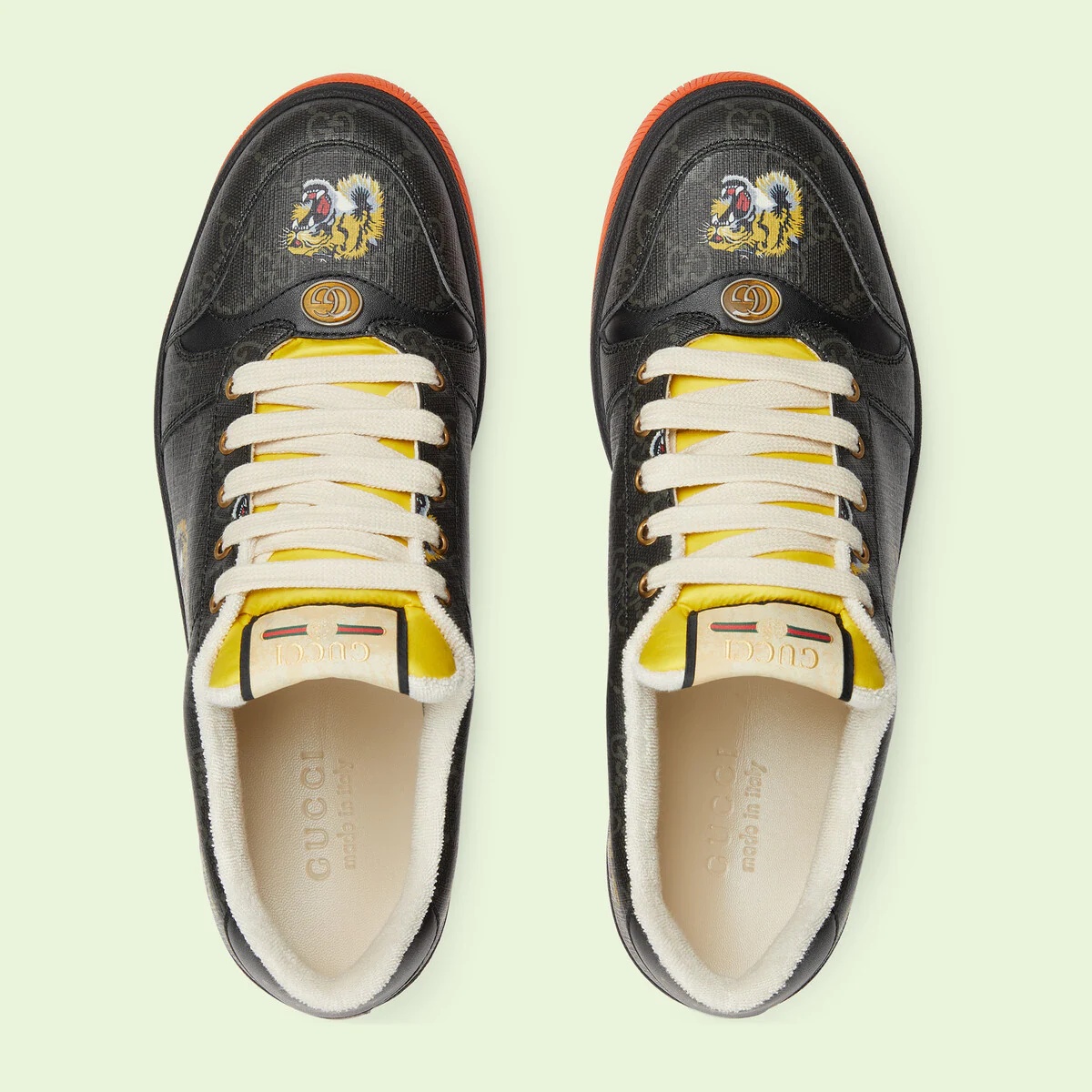 Men's Screener sneaker with tiger print - 4