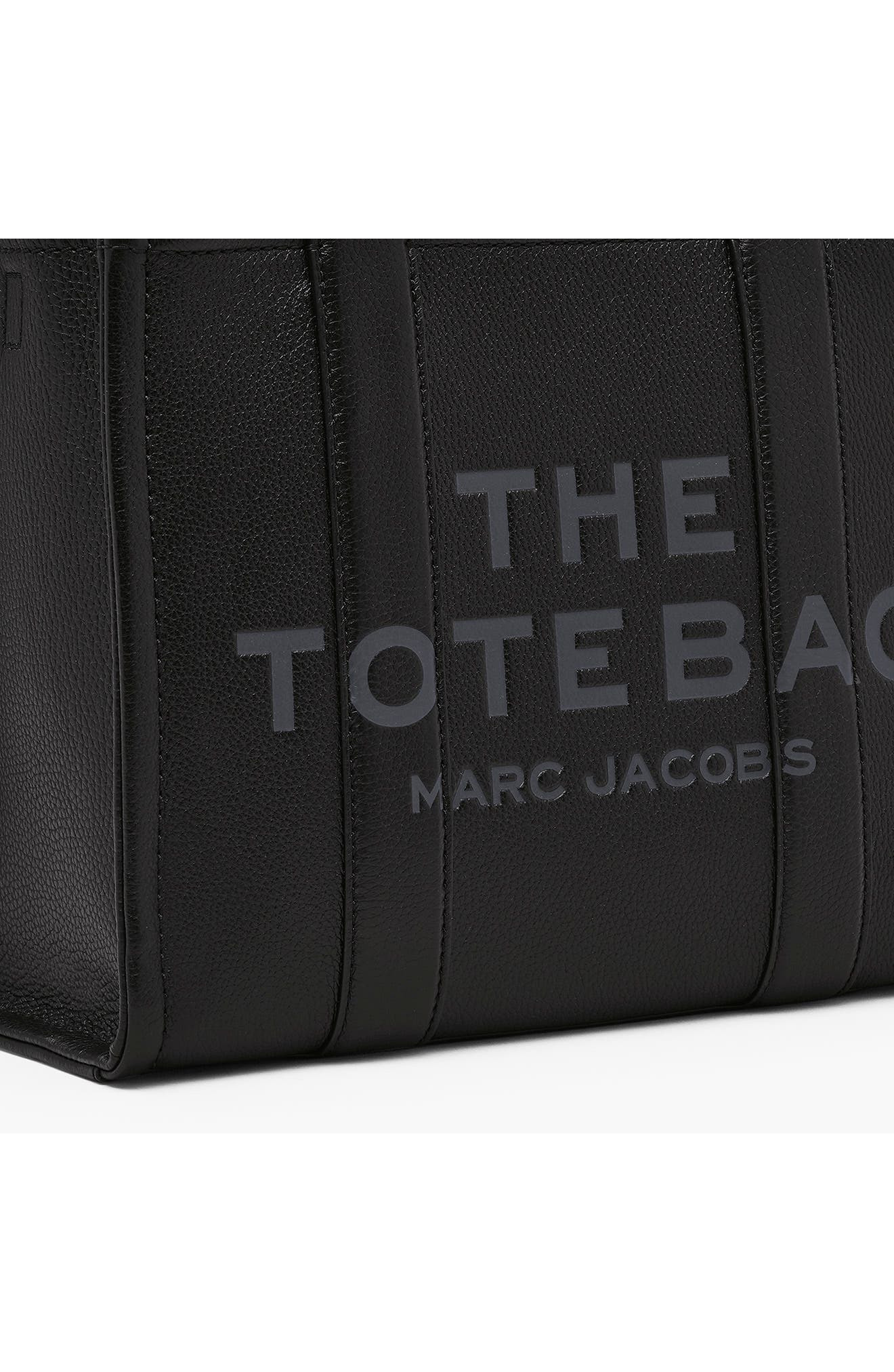 Marc Jacobs The Leather Medium Tote Bag in Black at Nordstrom - 6
