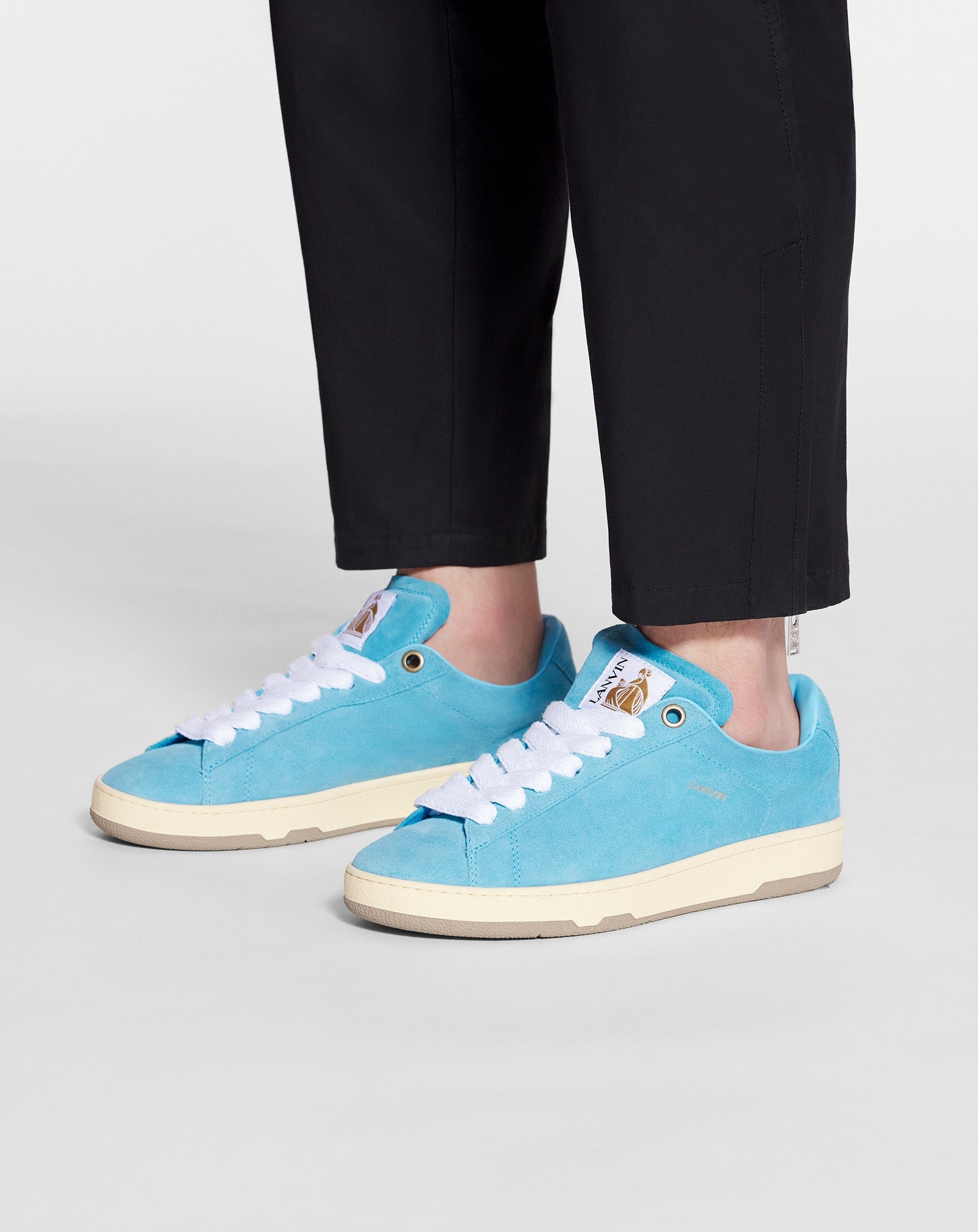 CURB LITE SUEDE SNEAKERS - 6