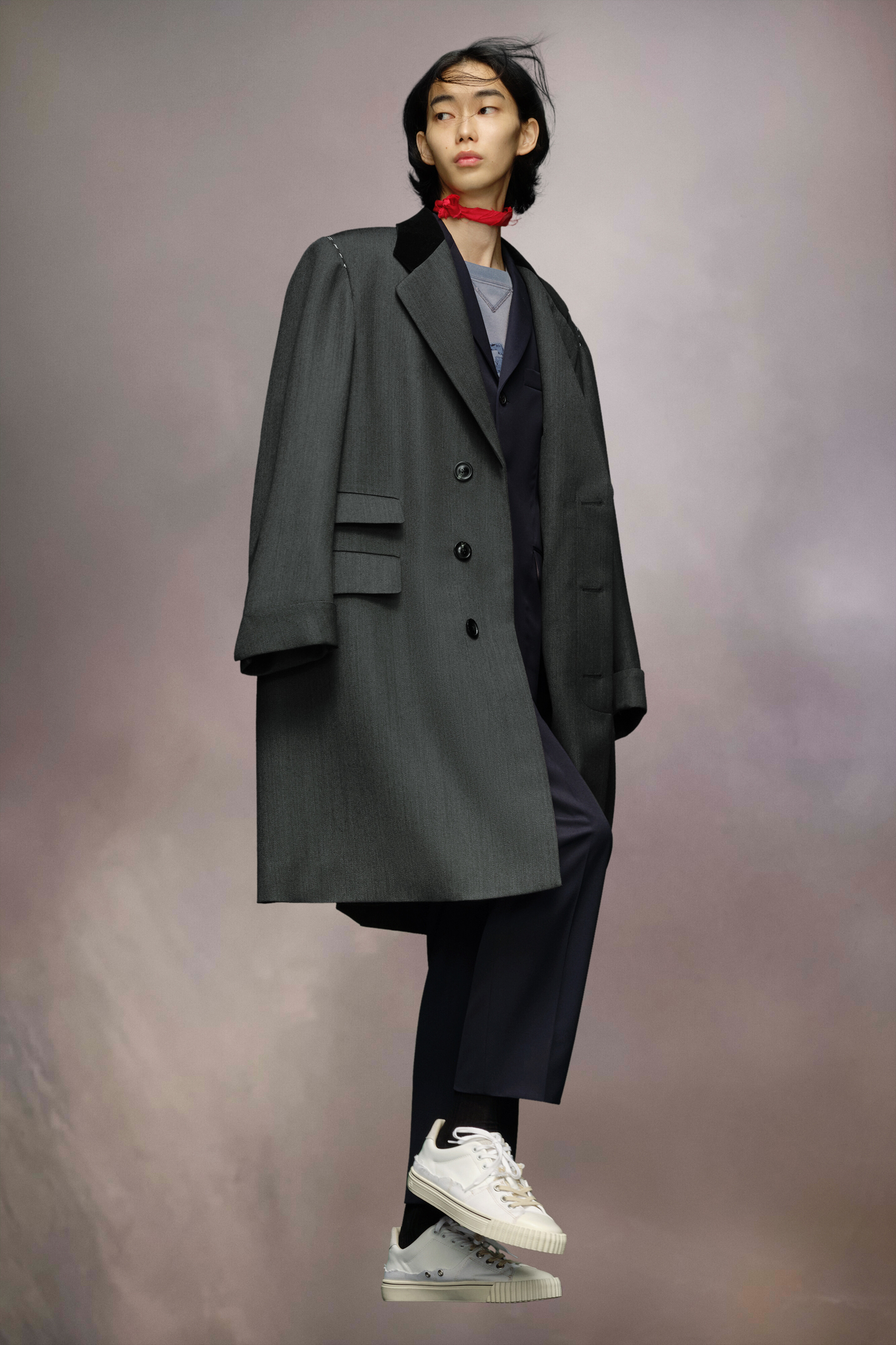 work-in-progress wool coat - 4