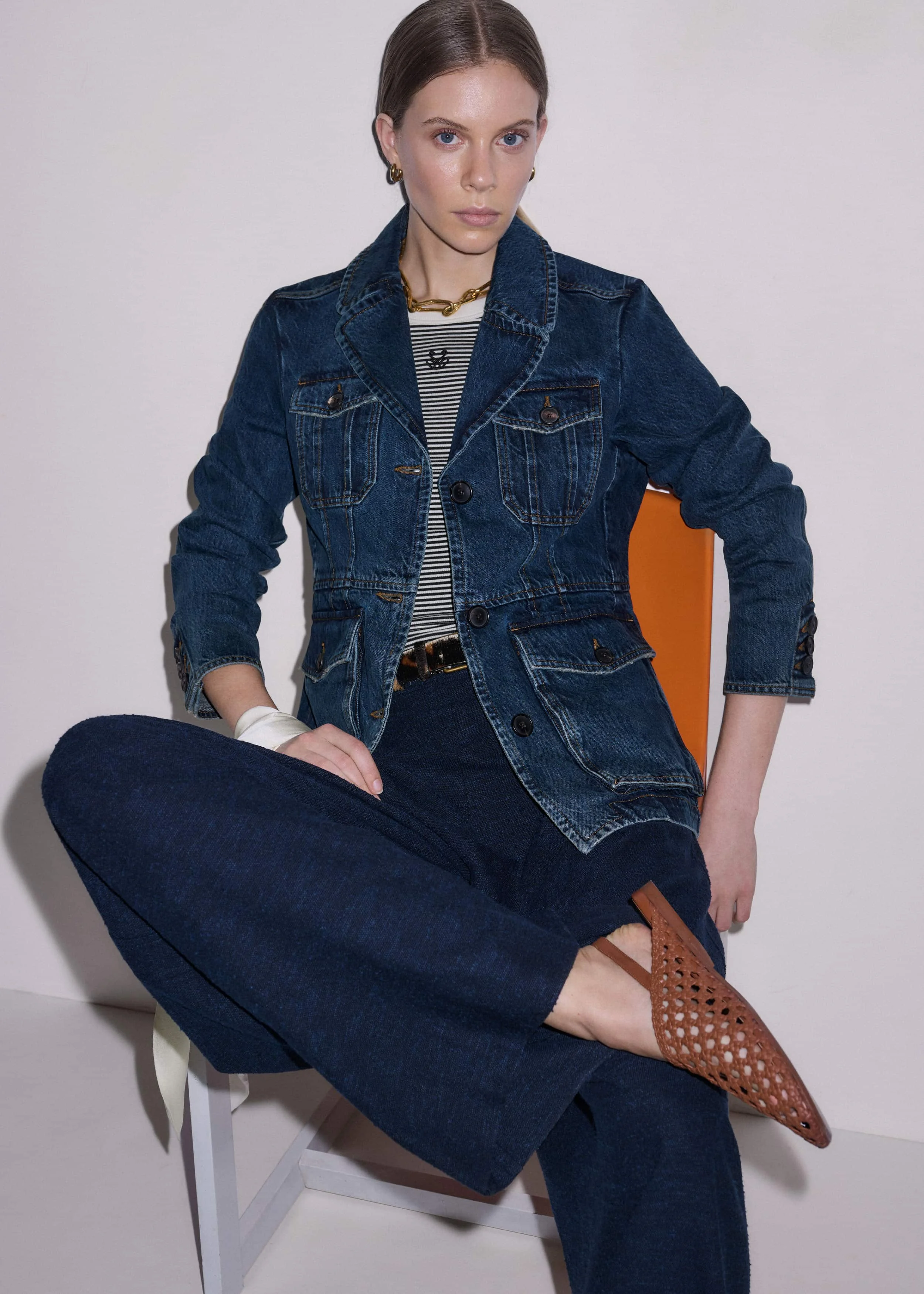 Slim Fit Utility Jacket - 1