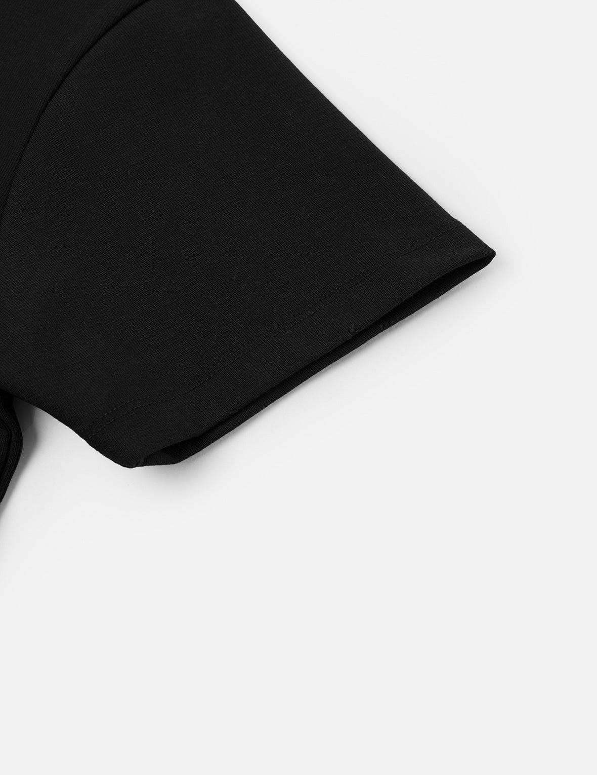 Slogan Embroidery and High-heeled Seagull Slim Fit T-Shirt - 6