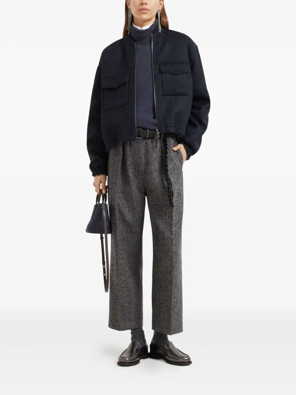 Cardigan Sweatshirt - 2