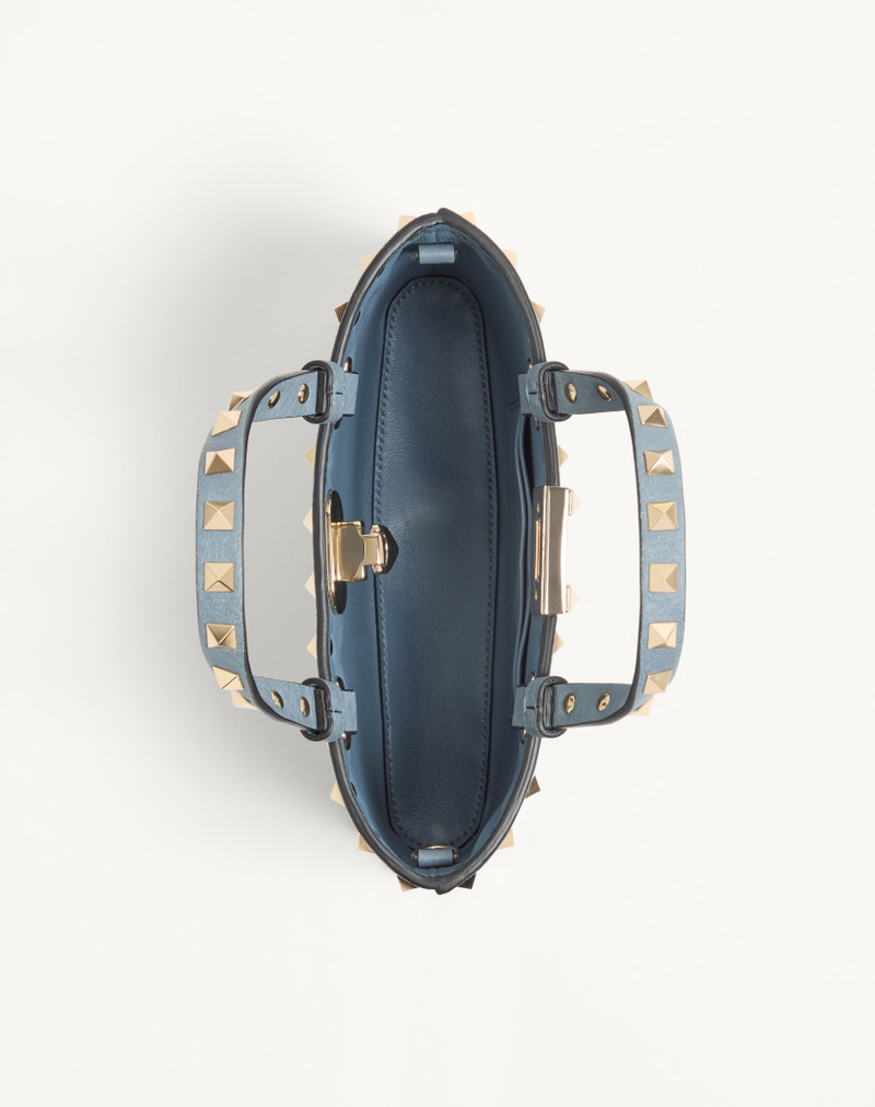 Valentino ROCKSTUD MINI SHOPPING BAG IN GRAINY CALFSKIN outlook